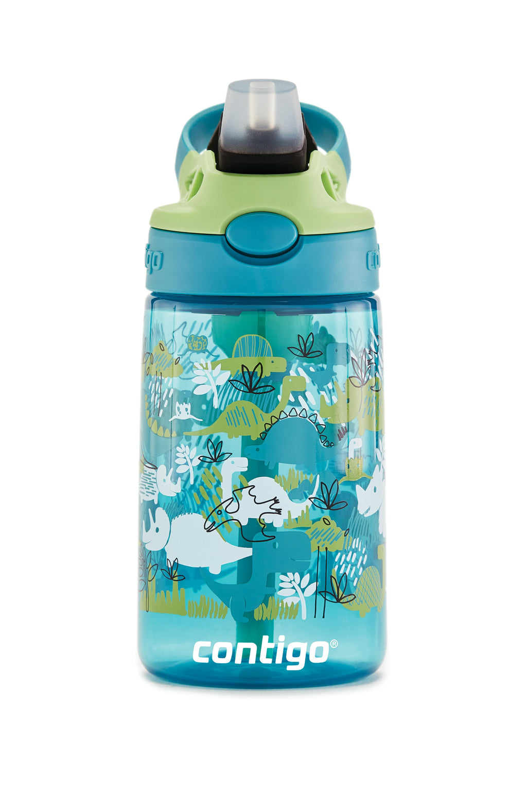 Kids Straw Water Bottle with AUTOSPOUT Lid, 14oz