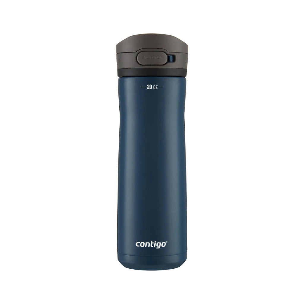 Jackson Chill 2.0 Water Bottle with AUTOPOP Lid | Stainless Steel Water Bottle, 20oz., Blueberry Opaque
