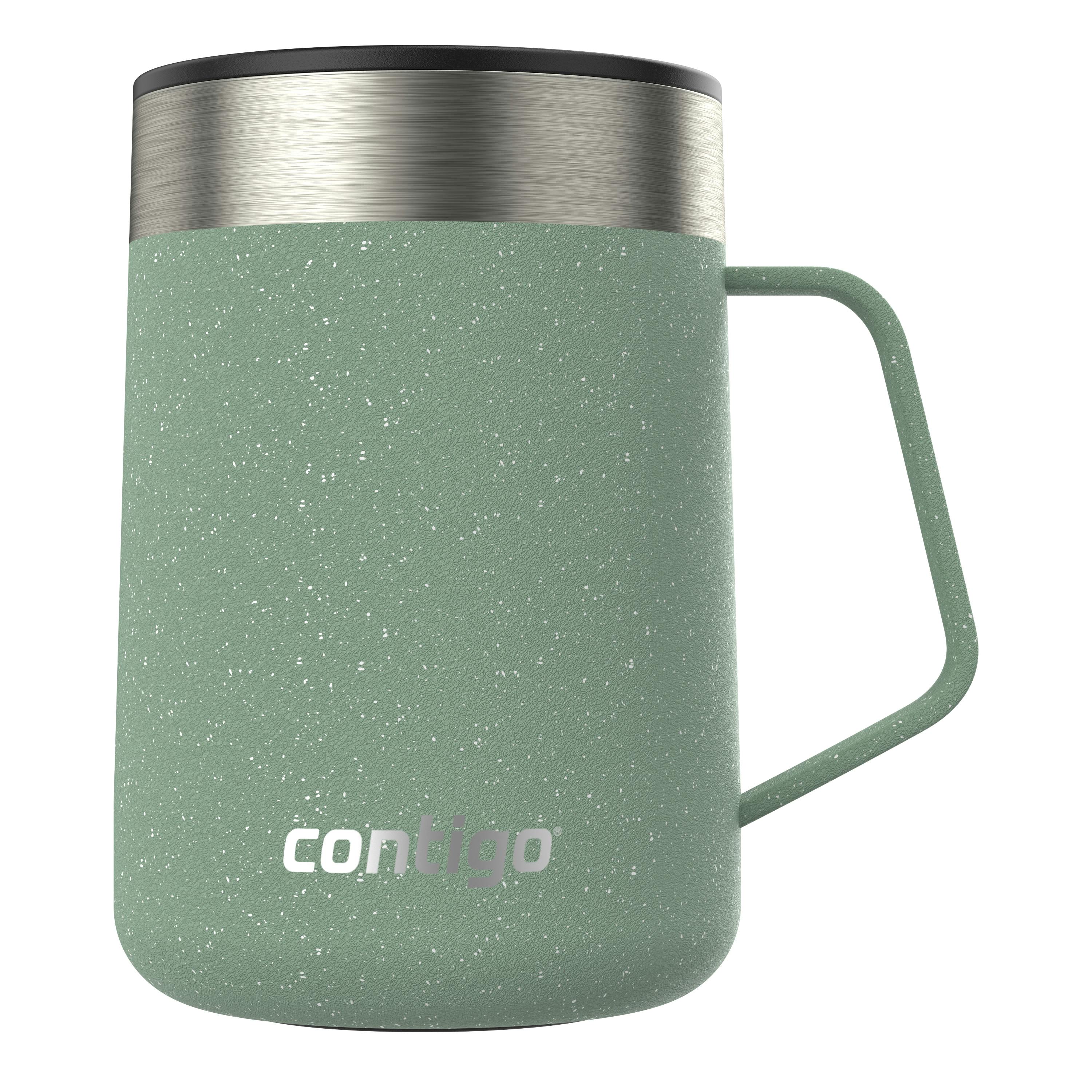 Streeterville Stainless Steel Mug with Handle, 14oz