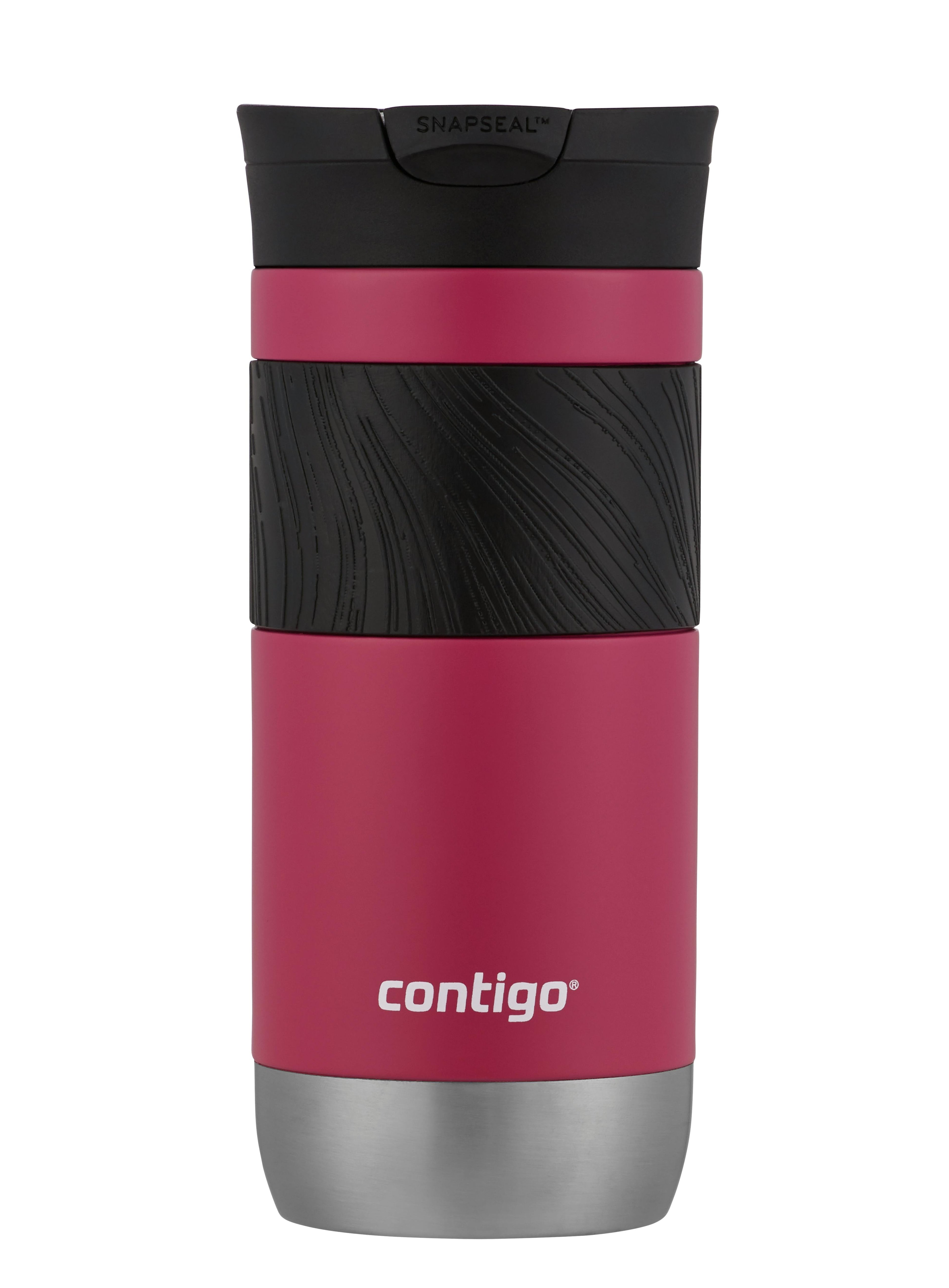 Byron 2.0 Stainless Steel Travel Mug with SNAPSEAL Lid and Grip, 16oz