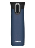 AUTOSEAL West Loop Vacuum-Insulated Stainless Steel Travel Mug with Easy-Clean Lid, 20oz