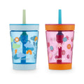 Kids Spill-Proof Tumbler with Straw, 14oz., 2 Pack