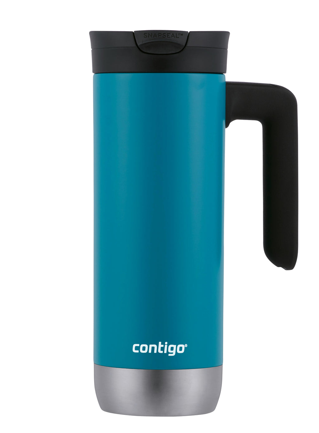 Superior 2.0 Stainless Steel Travel Mug with Handle with SNAPSEAL Lid, 20oz