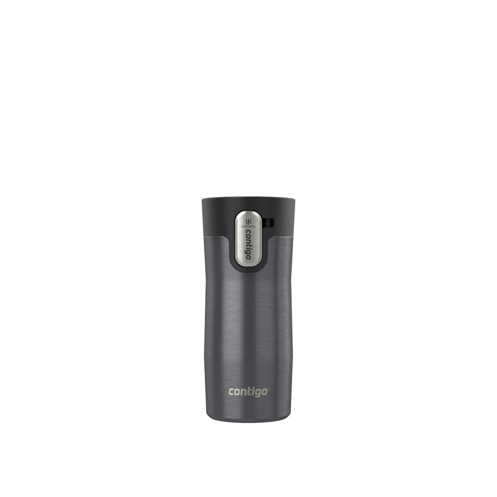 AUTOSEAL West Loop Vacuum-Insulated Stainless Steel Travel Mug with Easy-Clean Lid, 12 oz