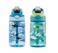 Kids Straw Water Bottle with AUTOSPOUT Lid, 14oz., 2 Pack