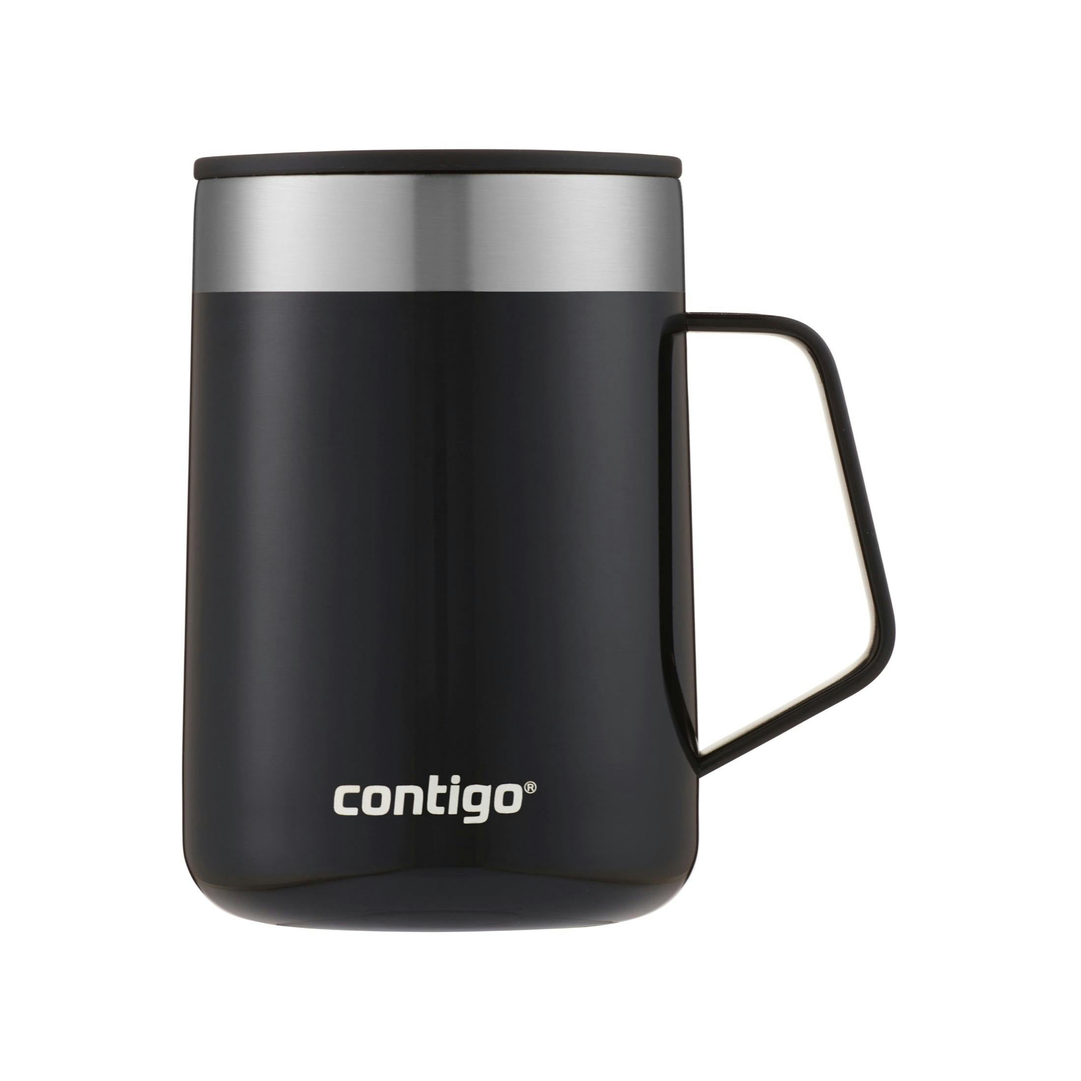 Streeterville Stainless Steel Mug with Handle, 14oz