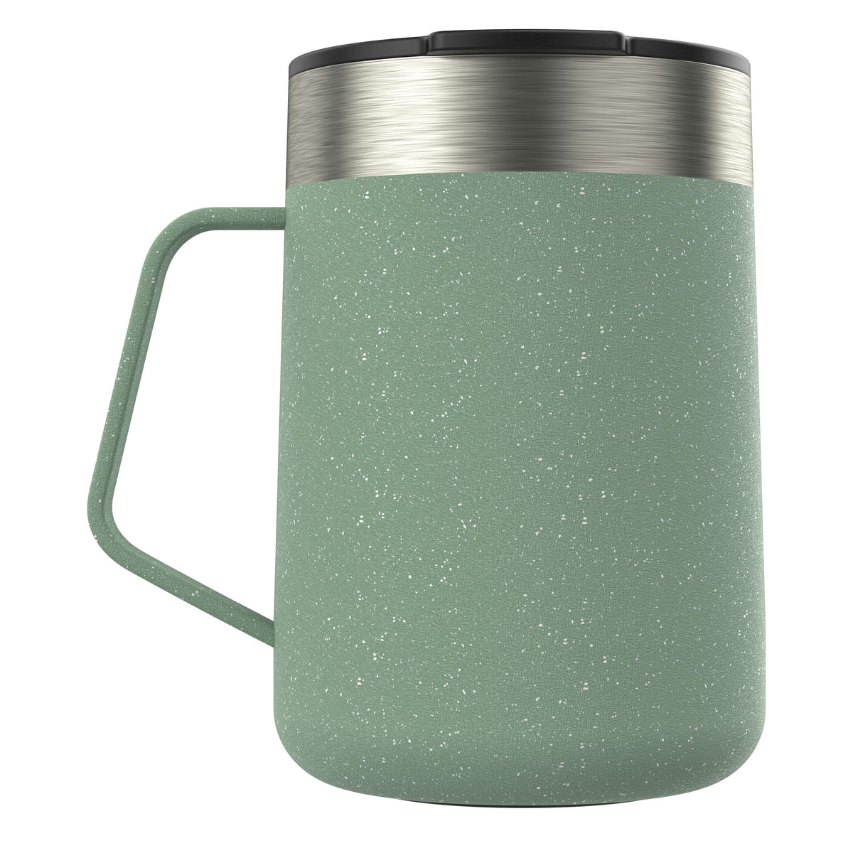 Streeterville Stainless Steel Mug with Handle, 14oz