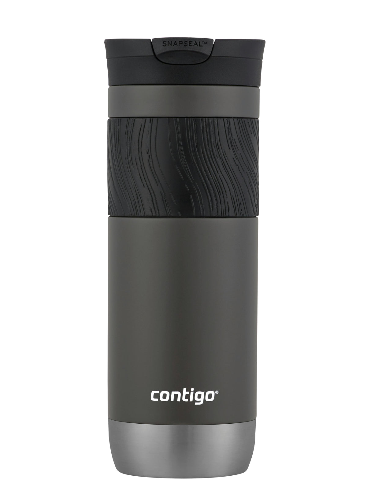 Byron 2.0 Stainless Steel Travel Mug with SNAPSEAL Lid and Grip, 20oz