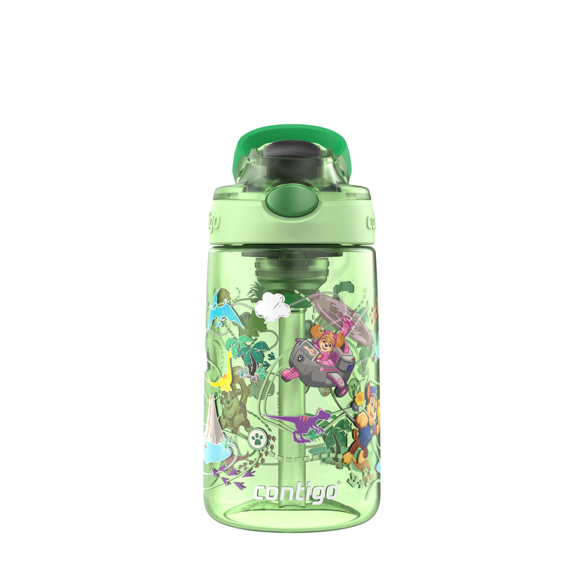 Kids Water Bottle with Redesigned AUTOSPOUT Straw, 14 oz