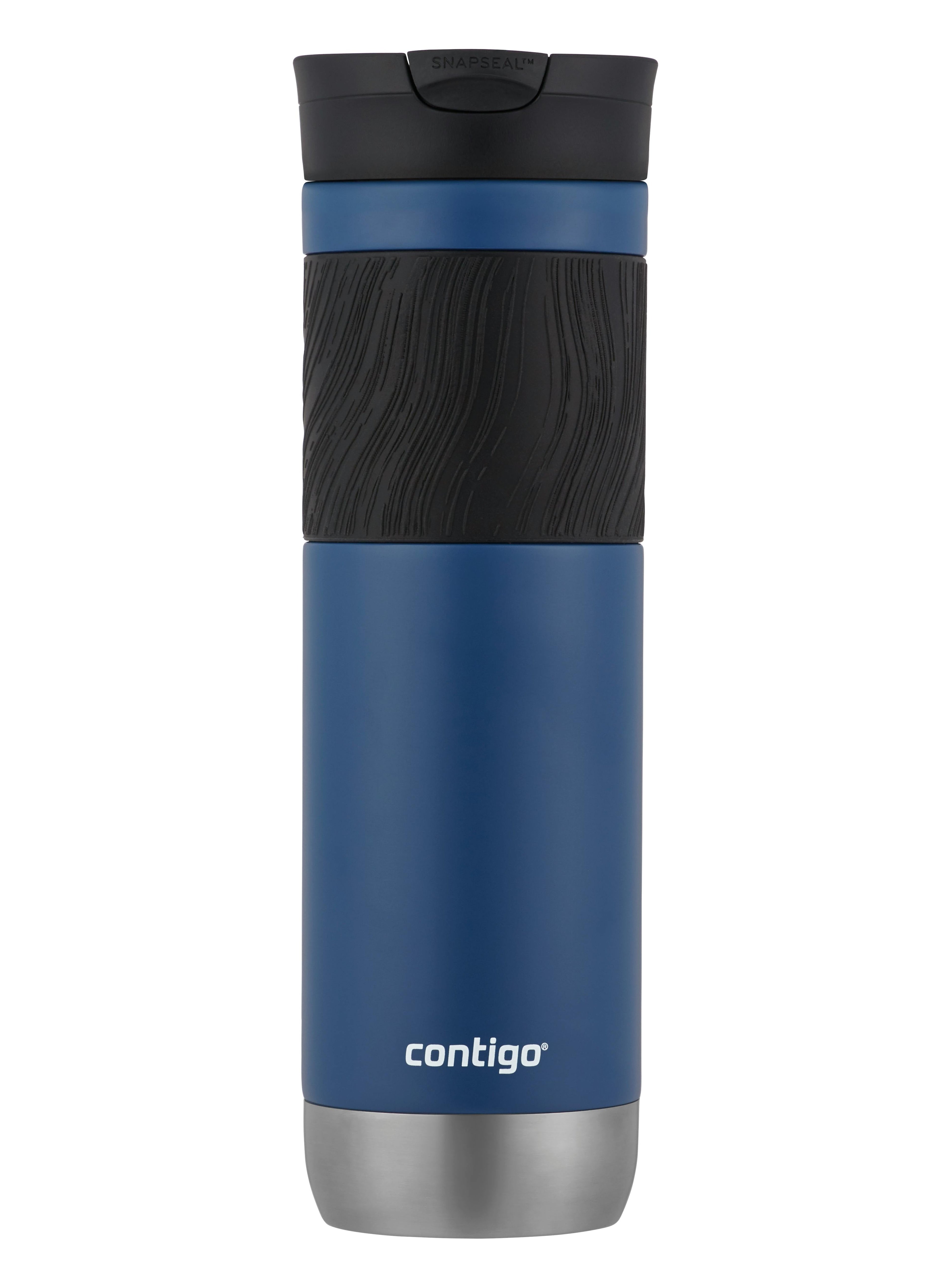 Byron 2.0 Stainless Steel Travel Mug with SNAPSEAL Lid and Grip, 24oz
