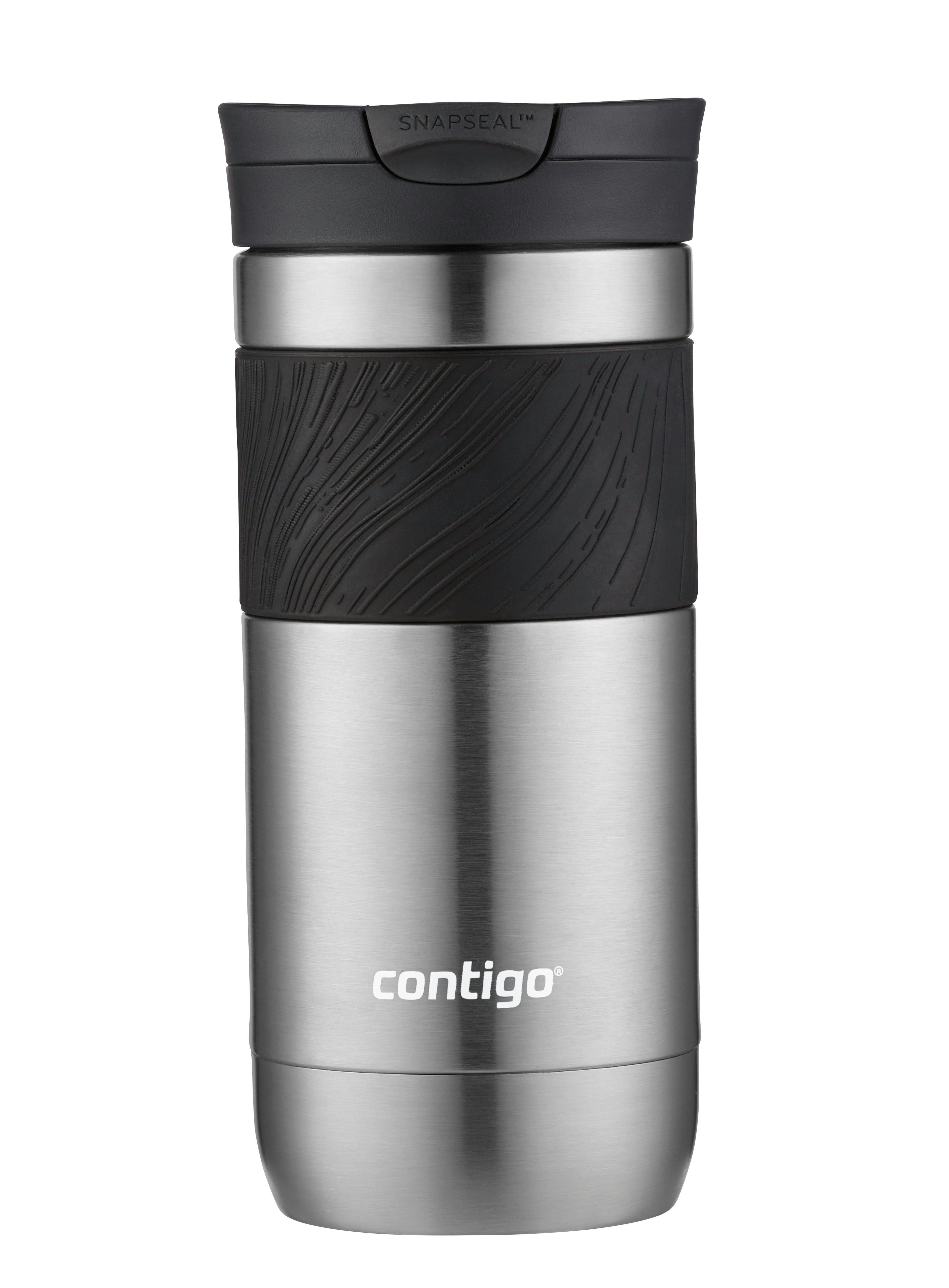 Byron 2.0 Stainless Steel Travel Mug with SNAPSEAL Lid and Grip, 16oz