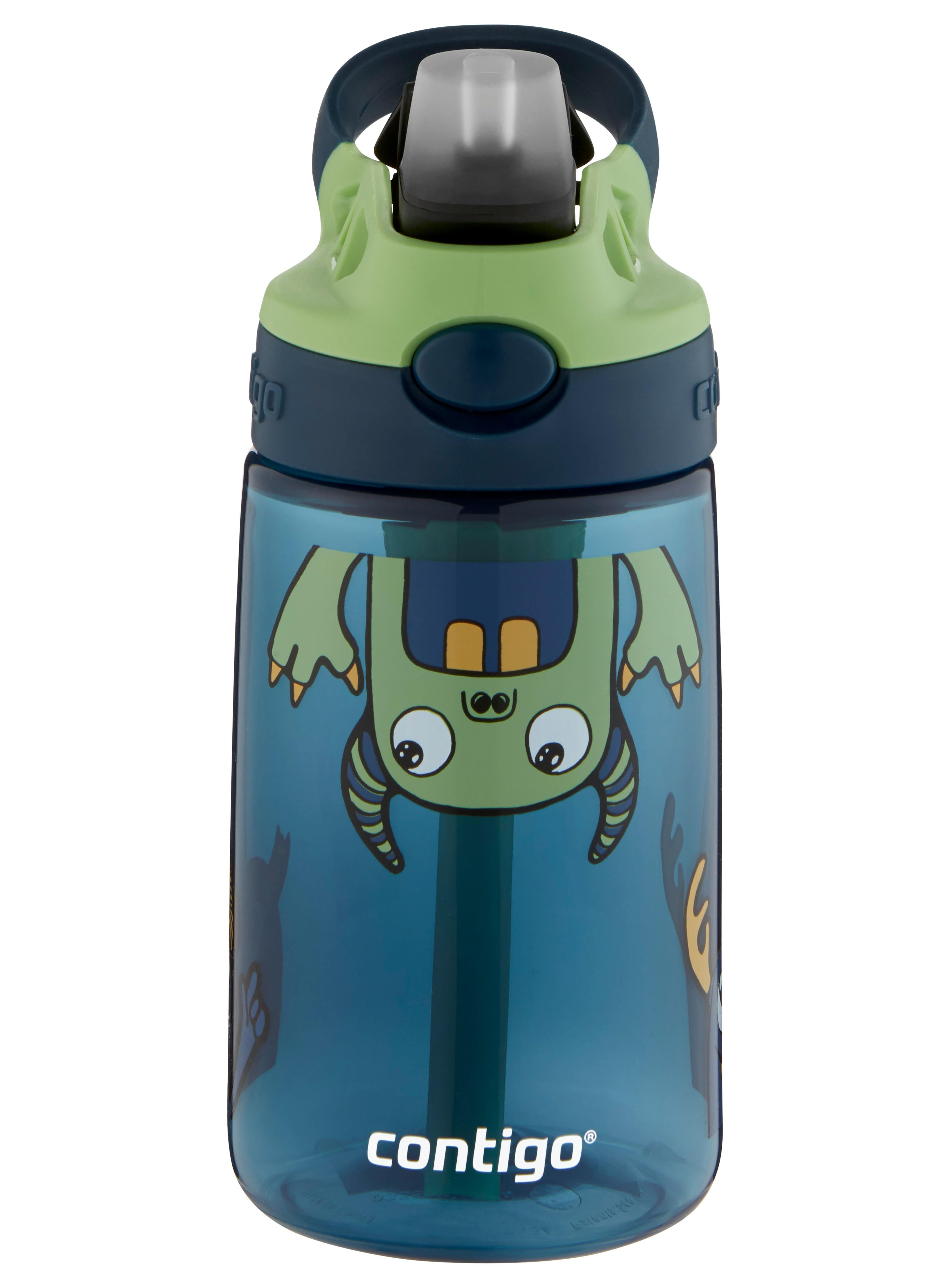 Kids Straw Water Bottle with AUTOSPOUT Lid, 14oz