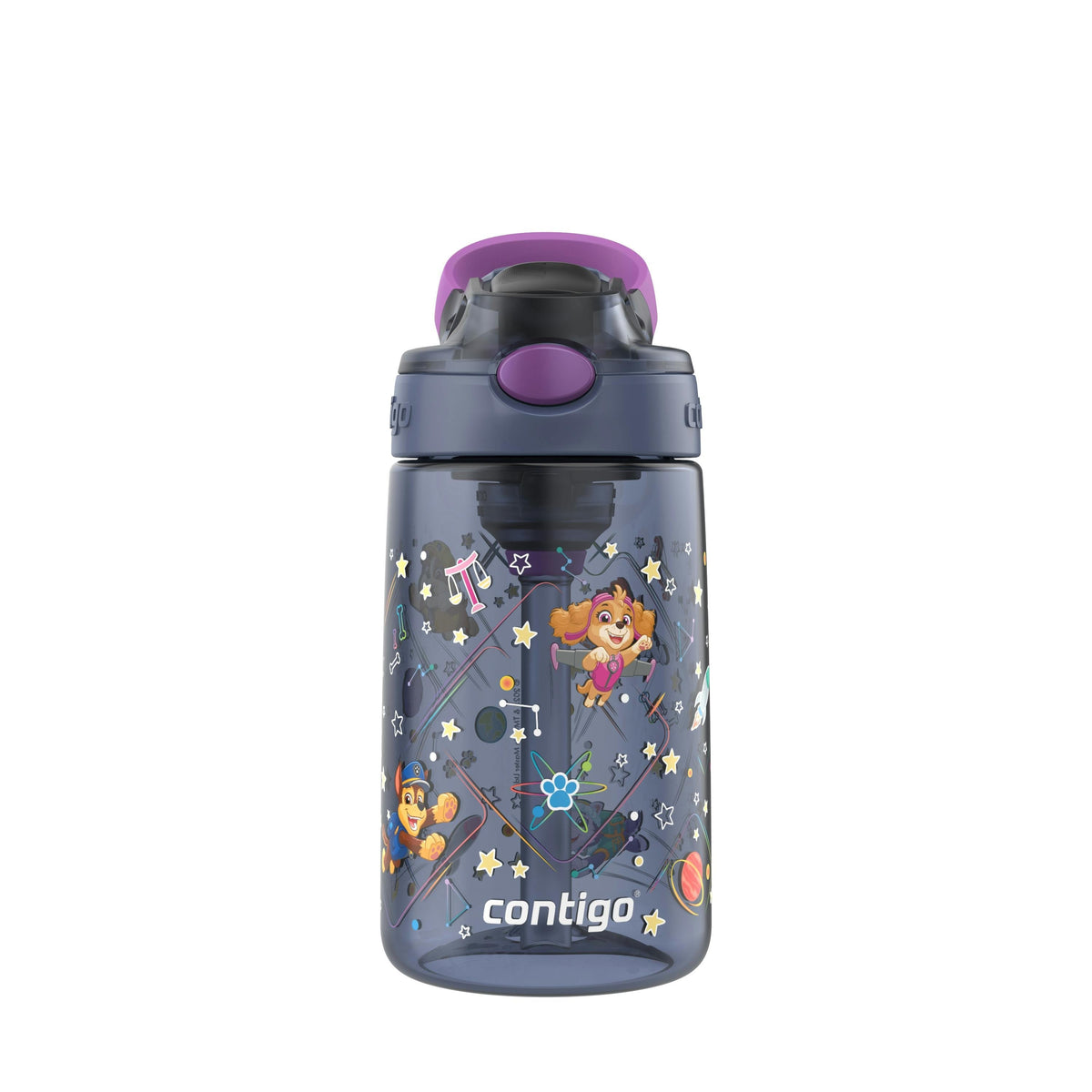 Kids Water Bottle with Redesigned AUTOSPOUT Straw, 14 oz