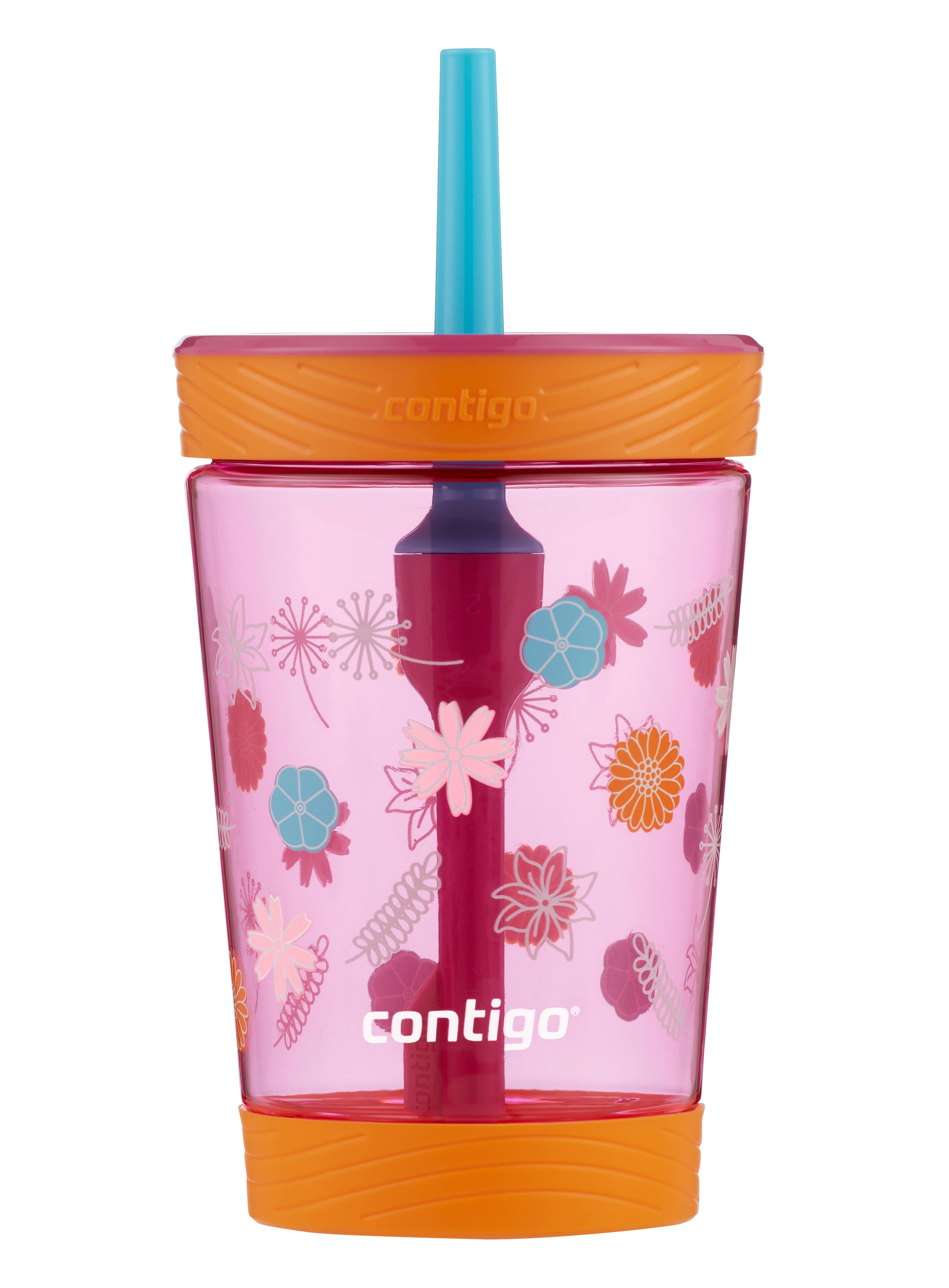 Kids Spill-Proof Tumbler with Straw, 14oz., 2 Pack