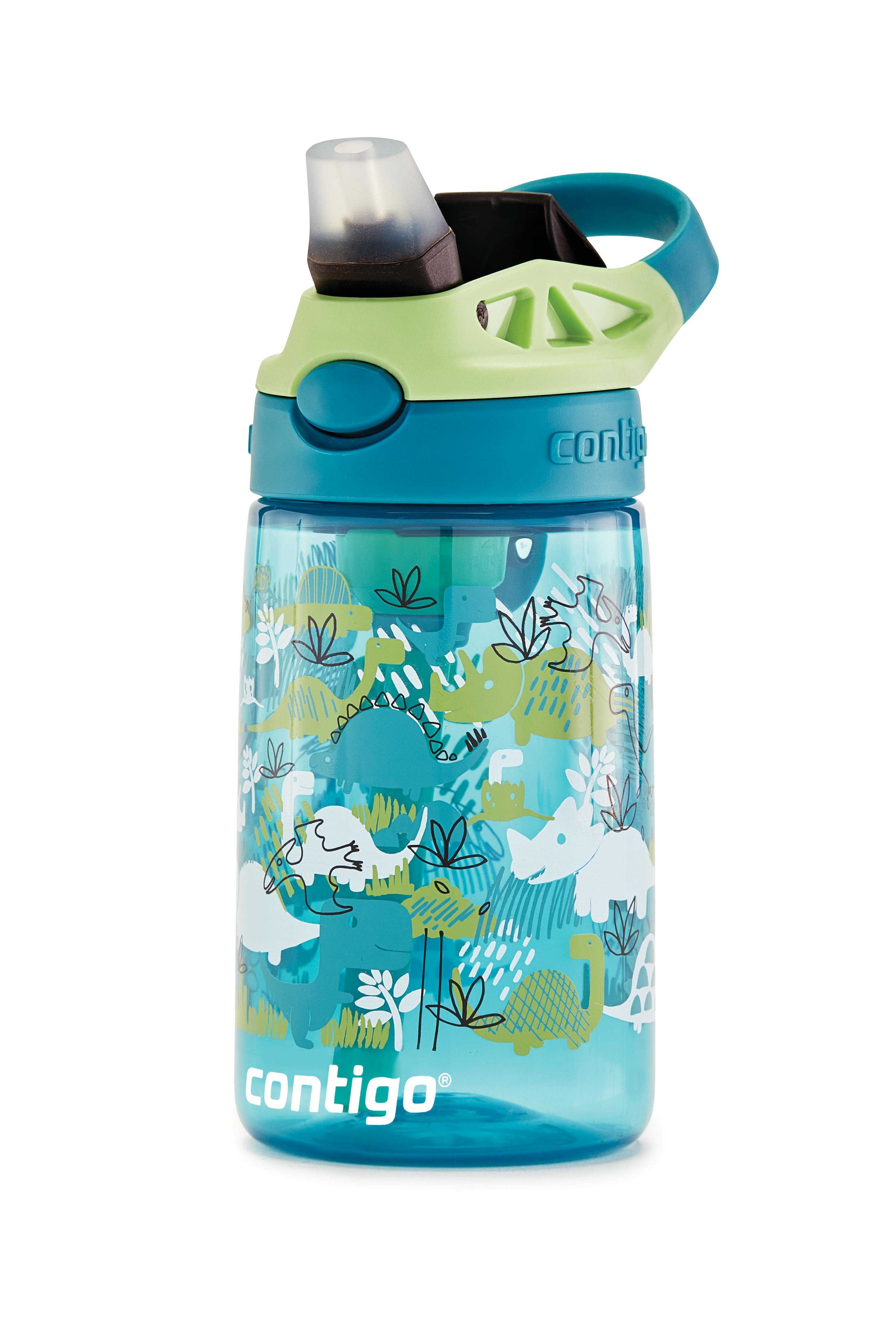 Kids Straw Water Bottle with AUTOSPOUT Lid, 14oz