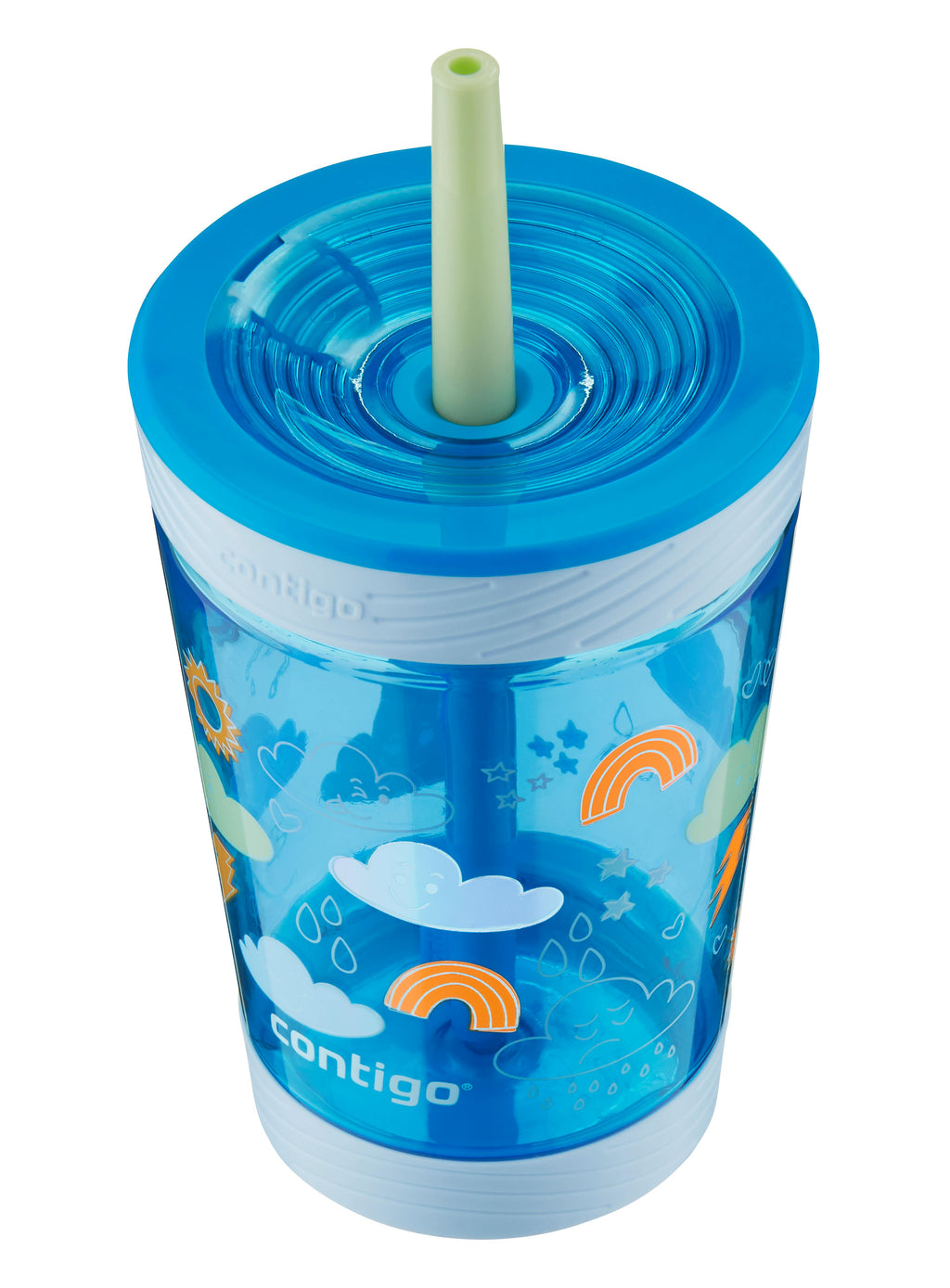 Kids Spill-Proof Tumbler with Straw, 14oz., 2 Pack