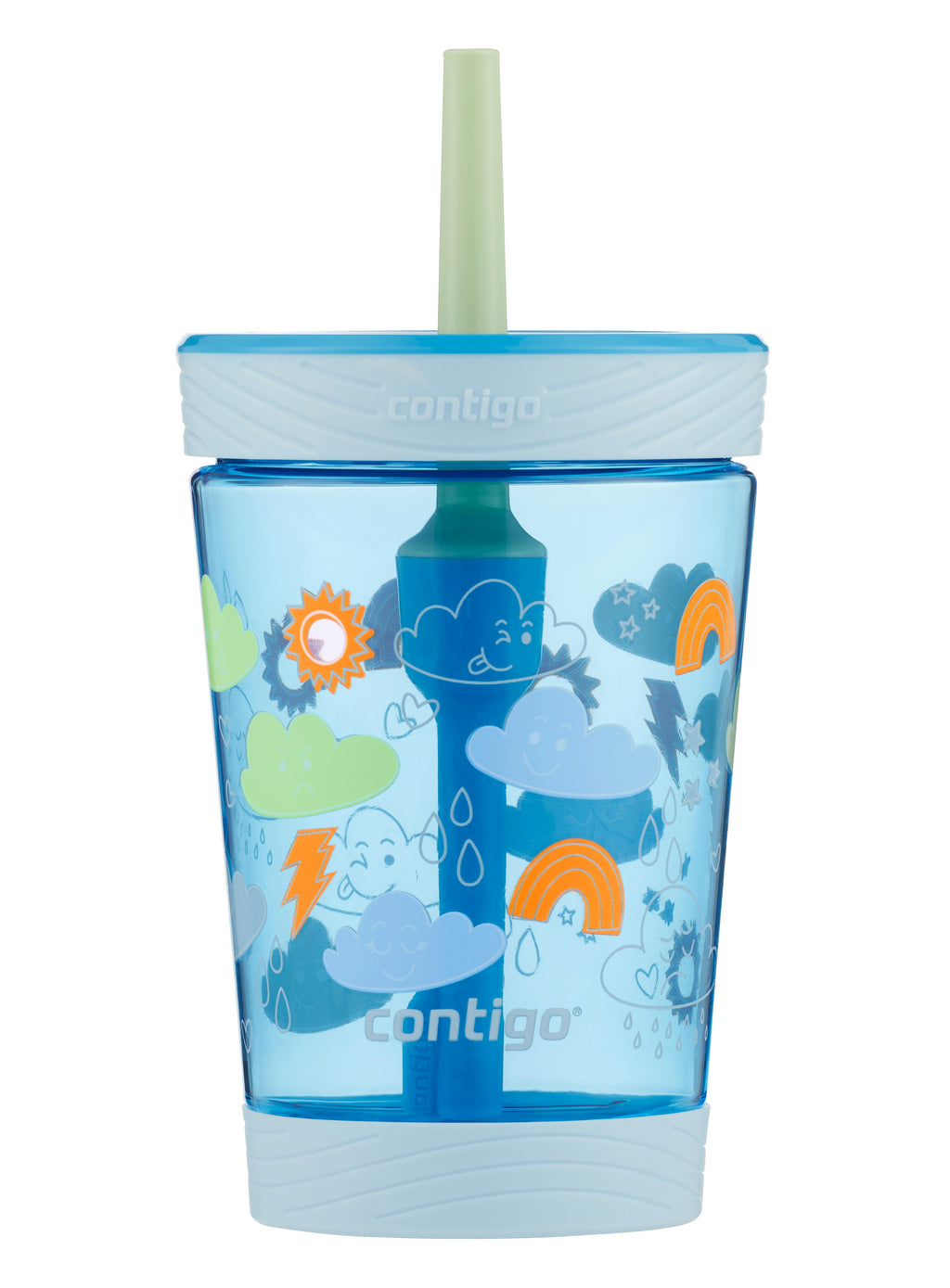 Kids Spill-Proof Tumbler with Straw, 14oz., 2 Pack