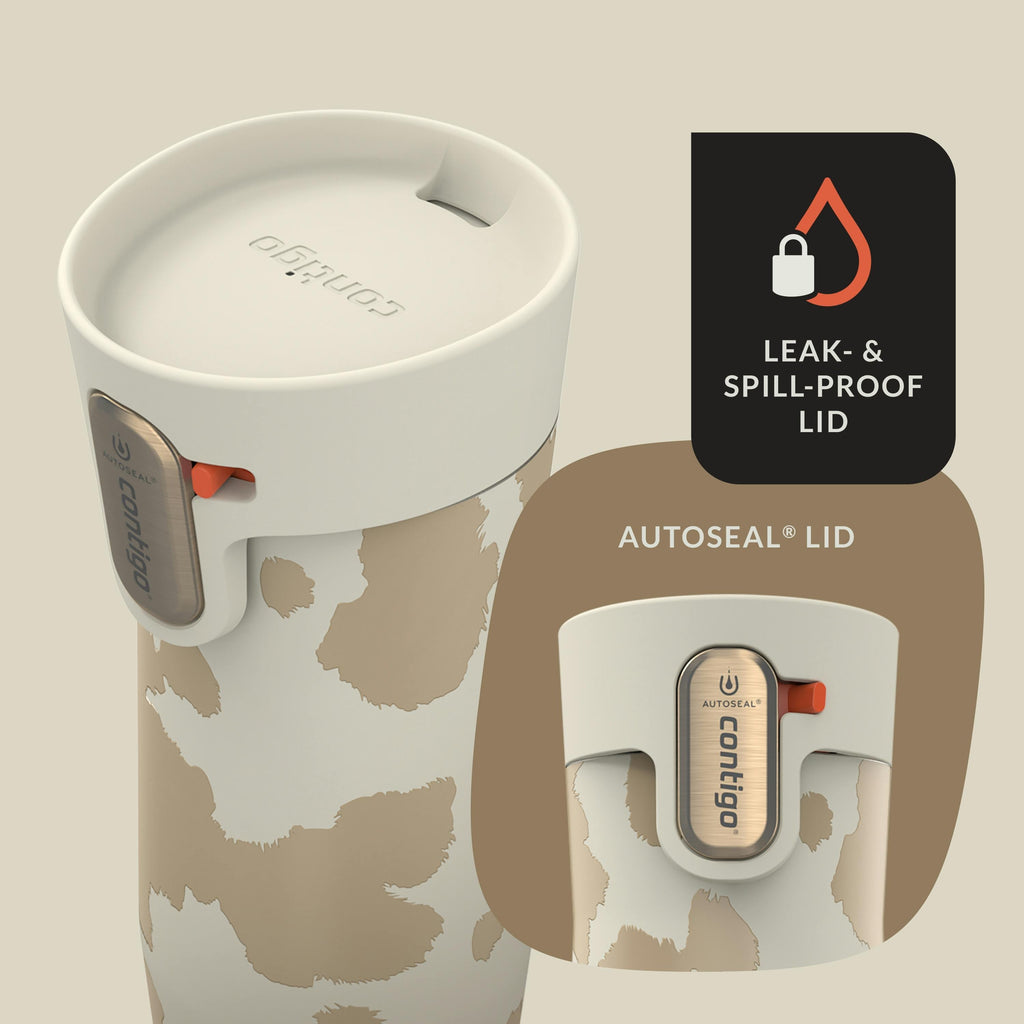 x Ally Love West Loop 3.0 Stainless Steel Travel Mug with AUTOSEAL Easy-Clean Lid, 16oz