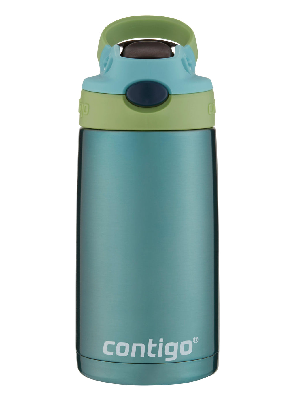 Kids Straw Stainless Steel Water Bottle with AUTOSPOUT Lid, 13oz