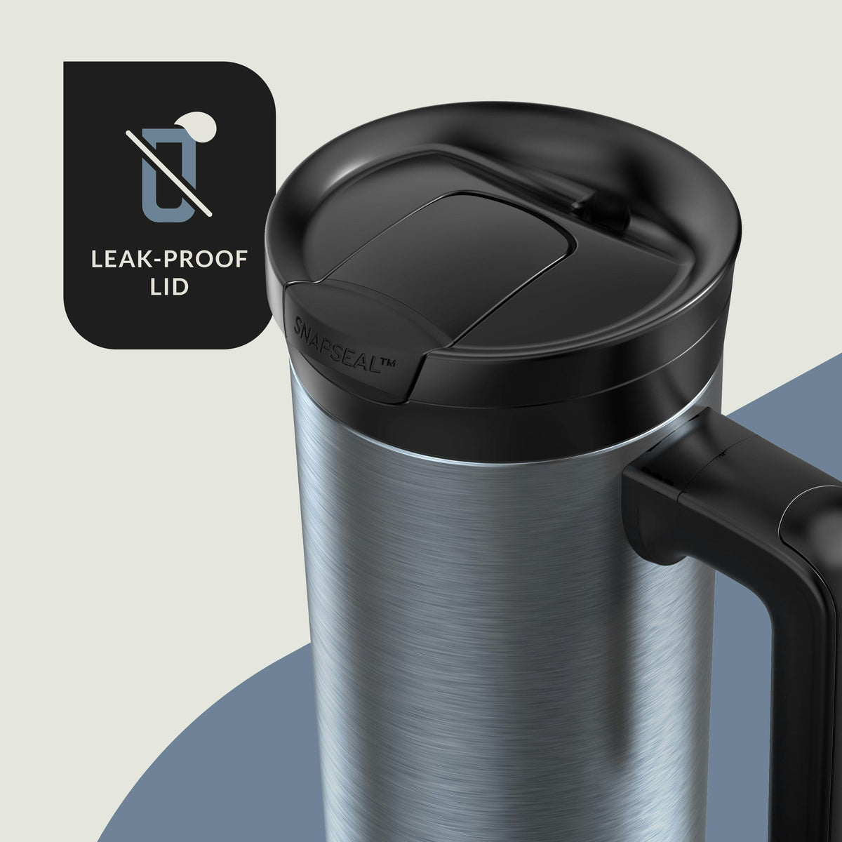 Superior 2.0 Leak-Proof Insulated Stainless Steel Travel Mug with Handle, 20oz