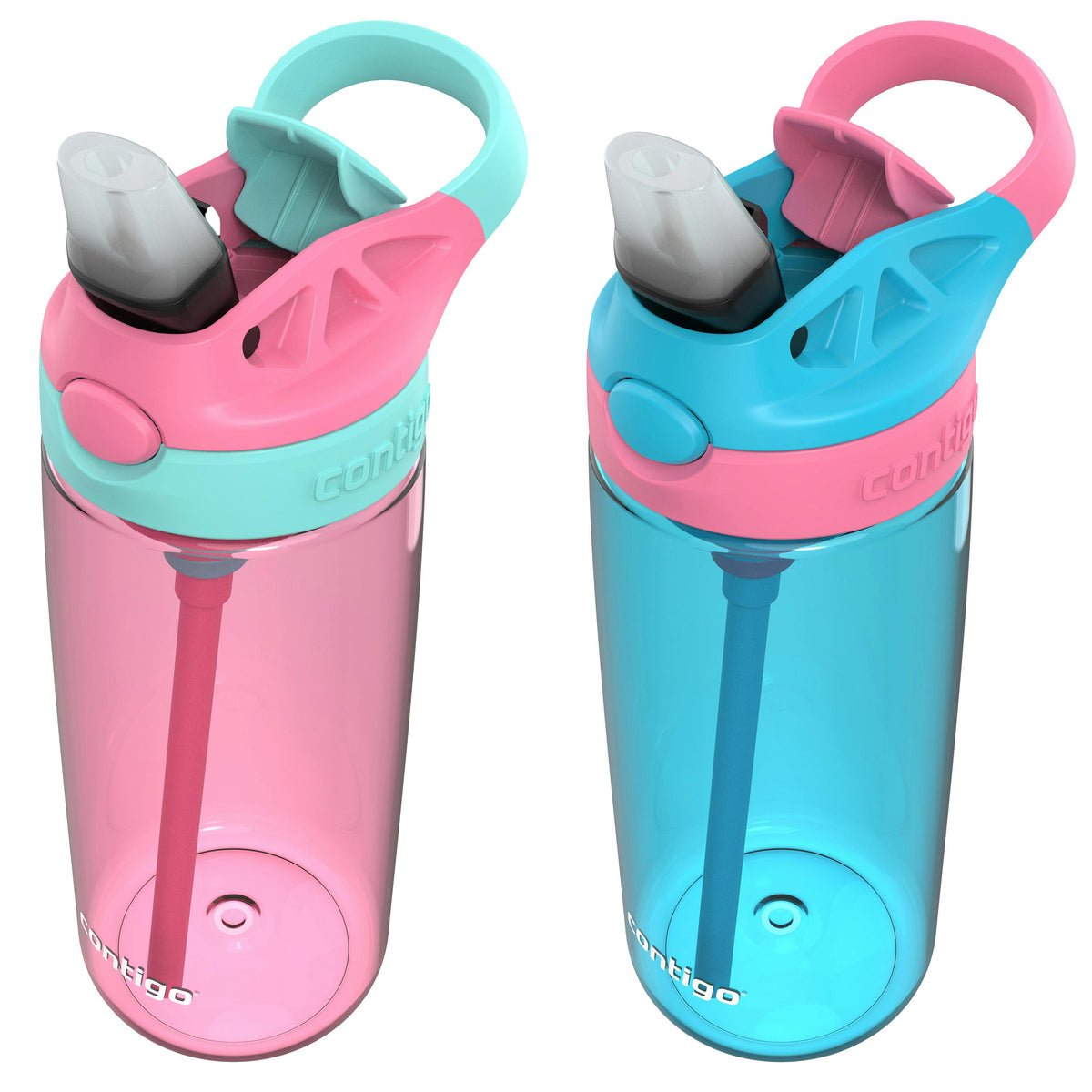 Aubrey Leak-Proof Spill-Proof Water Bottle, 20oz. 2 Pack