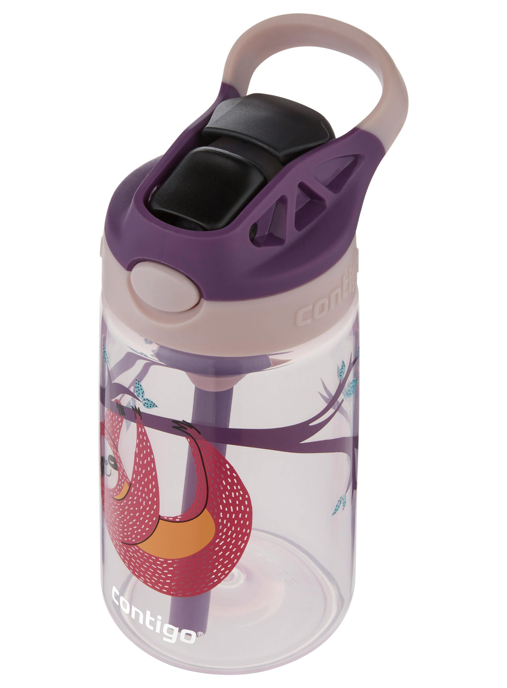 Kids Straw Water Bottle with AUTOSPOUT Lid, 14oz