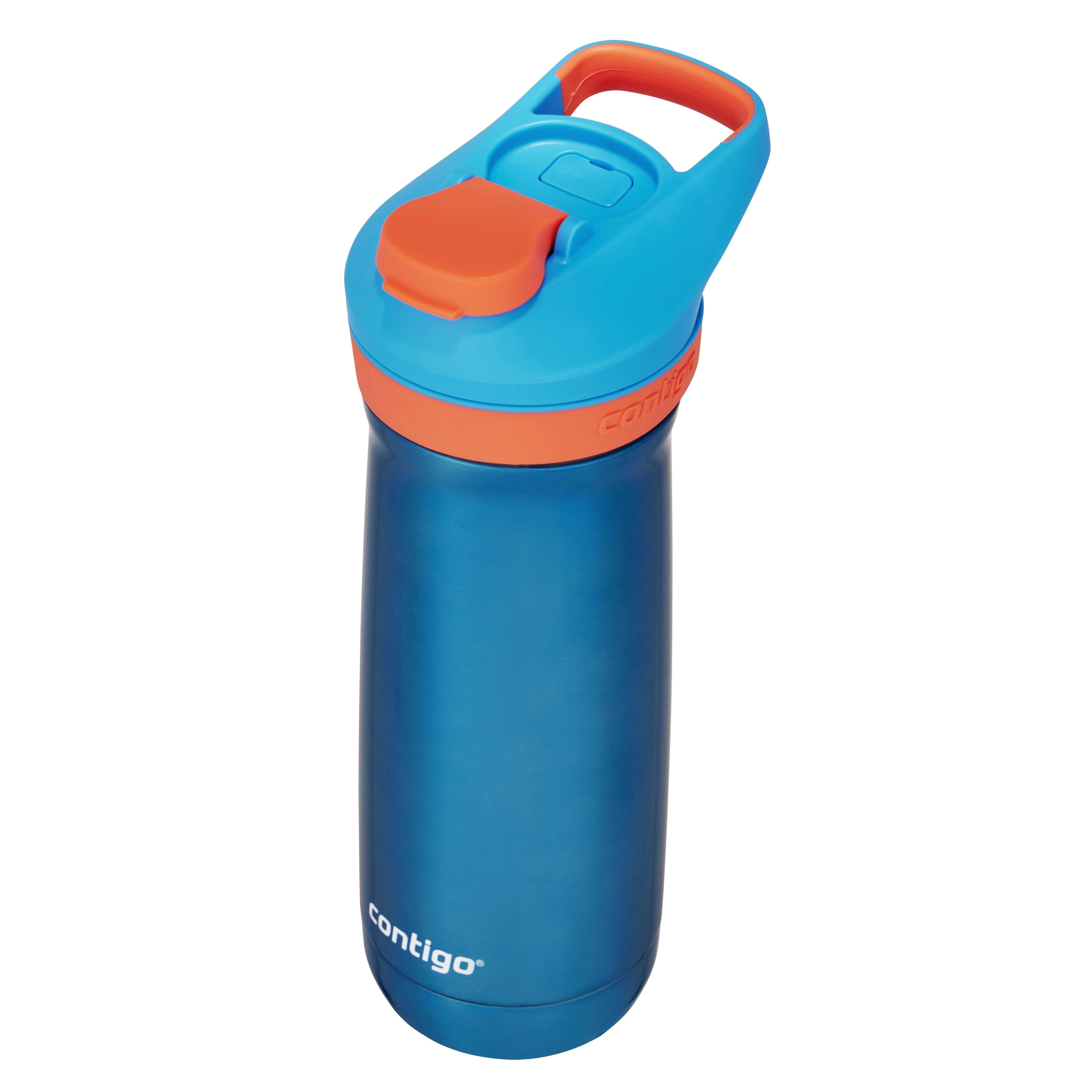Kids’ Casey Stainless Steel Water Bottle with Spill-Proof Leak-Proof Lid, 13oz