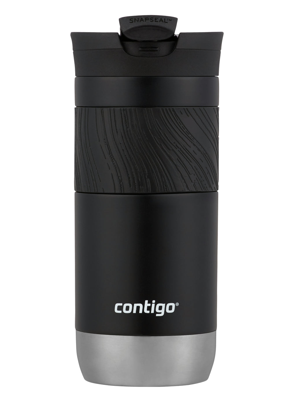 Byron 2.0 Stainless Steel Travel Mug with SNAPSEAL Lid and Grip, 16oz