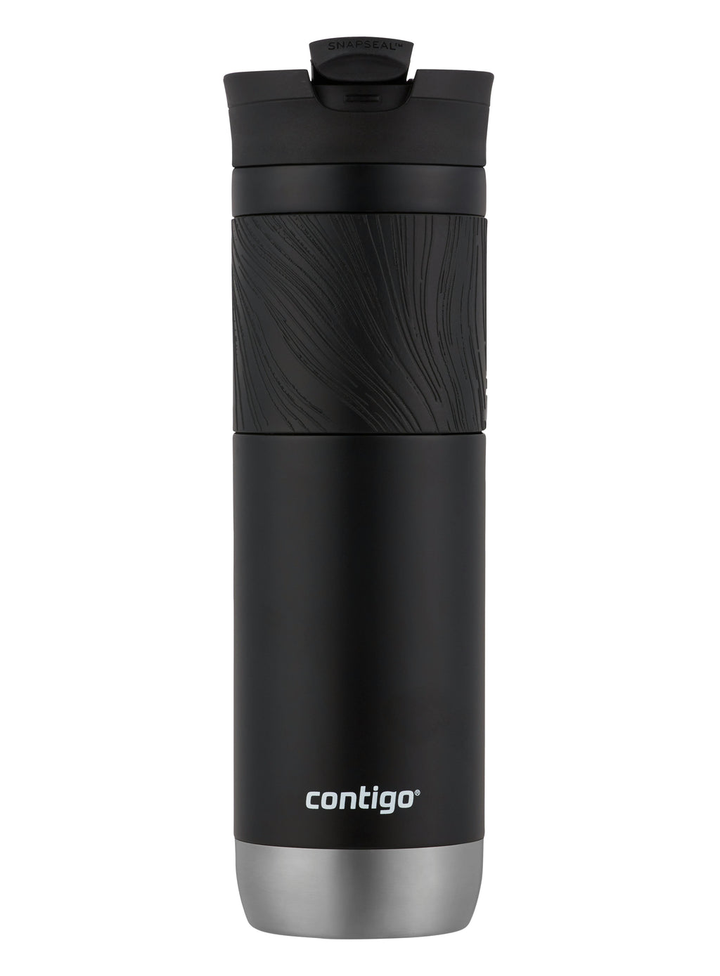 Byron 2.0 Stainless Steel Travel Mug with SNAPSEAL Lid and Grip, 24oz