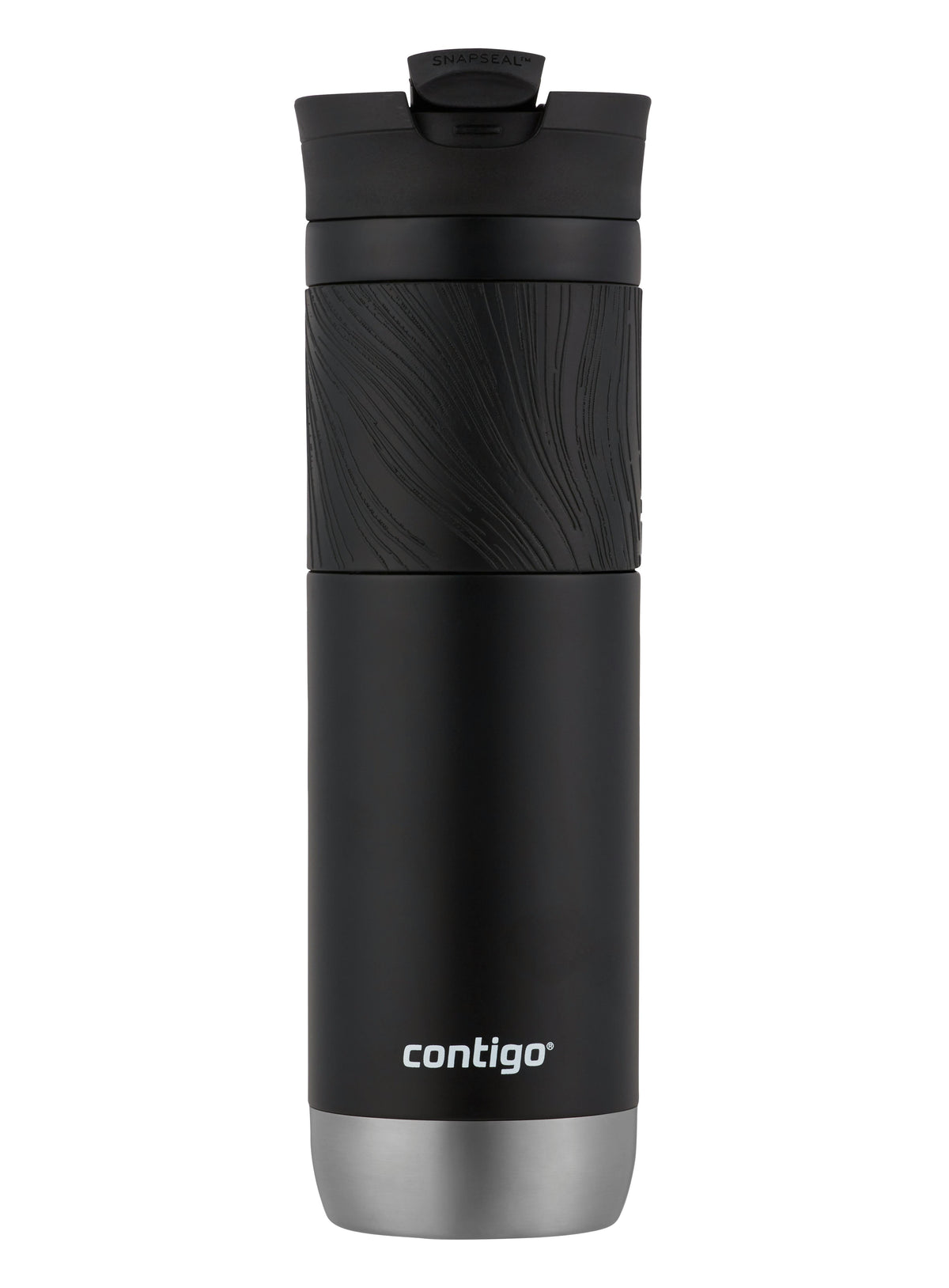 Byron 2.0 Stainless Steel Travel Mug with SNAPSEAL Lid and Grip, 24oz