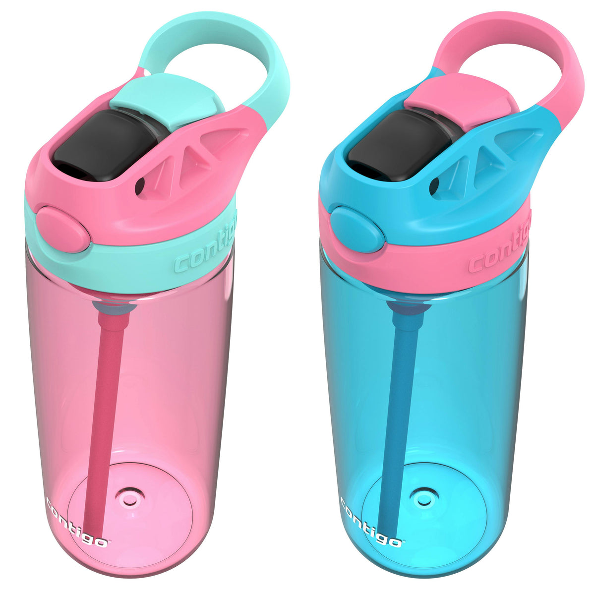 Aubrey Leak-Proof Spill-Proof Water Bottle, 20oz. 2 Pack