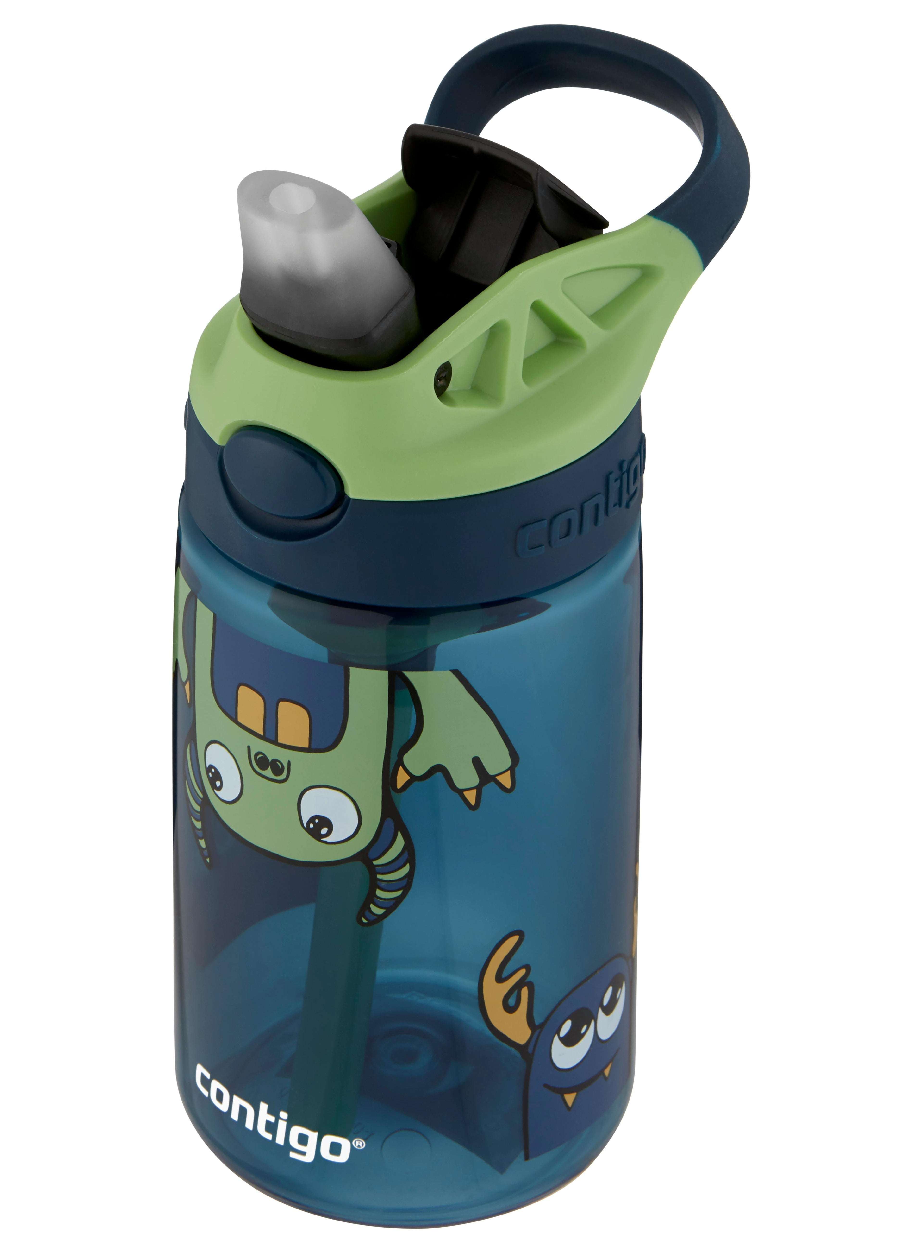 Kids Straw Water Bottle with AUTOSPOUT Lid, 14oz