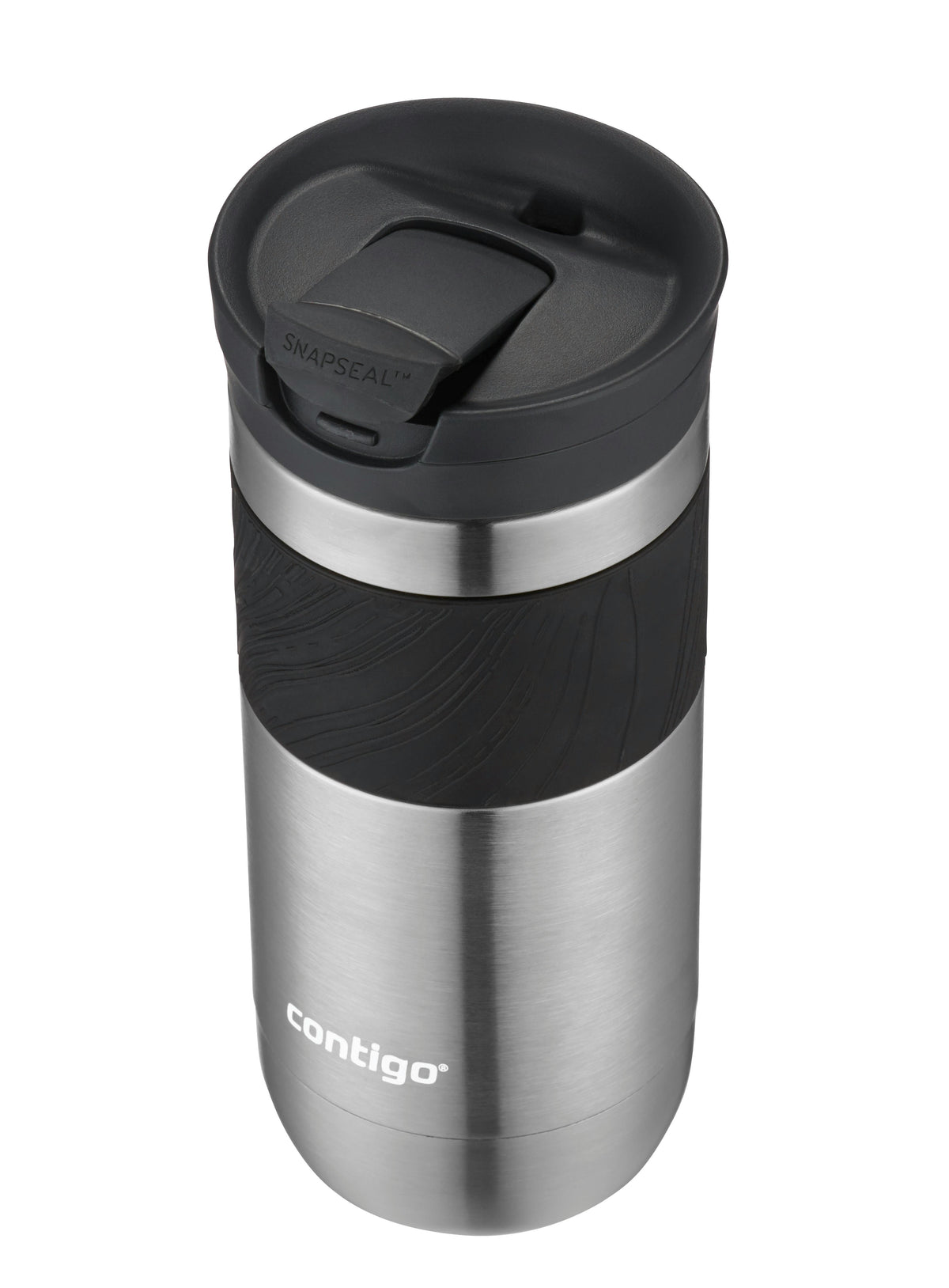 Byron 2.0 Stainless Steel Travel Mug with SNAPSEAL Lid and Grip, 16oz