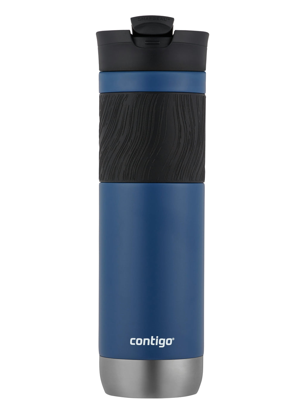 Byron 2.0 Stainless Steel Travel Mug with SNAPSEAL Lid and Grip, 24oz