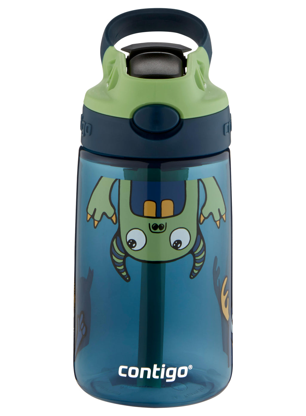 Kids Straw Water Bottle with AUTOSPOUT Lid, 14oz