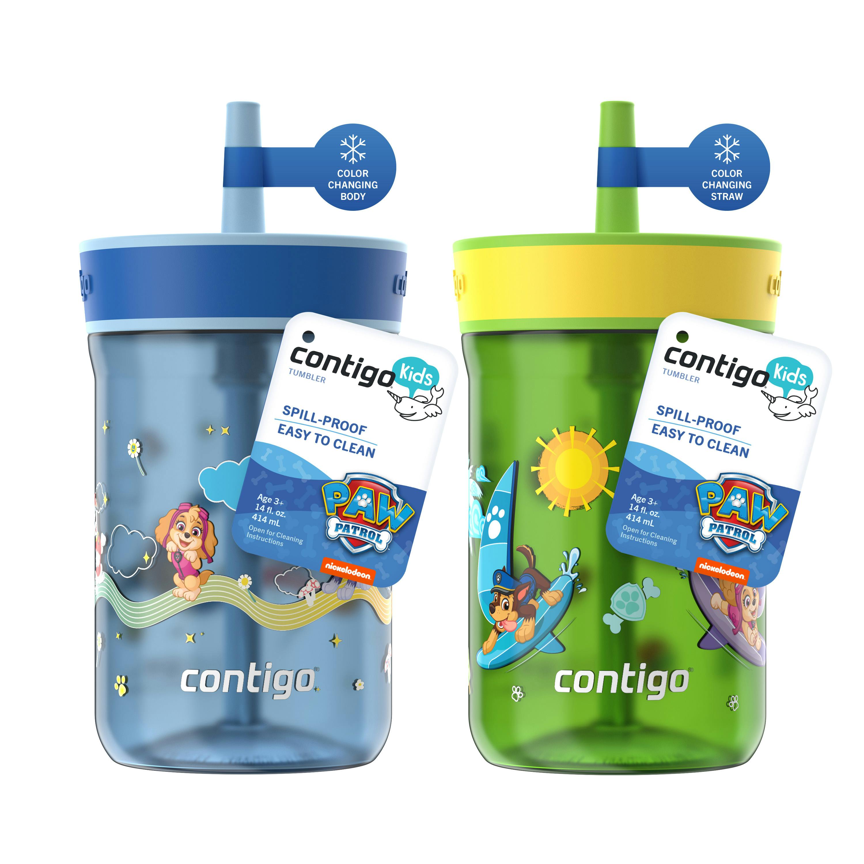 Kids’ Leighton Straw Tumbler with Spill-Proof Leak-Proof Lid, 14oz