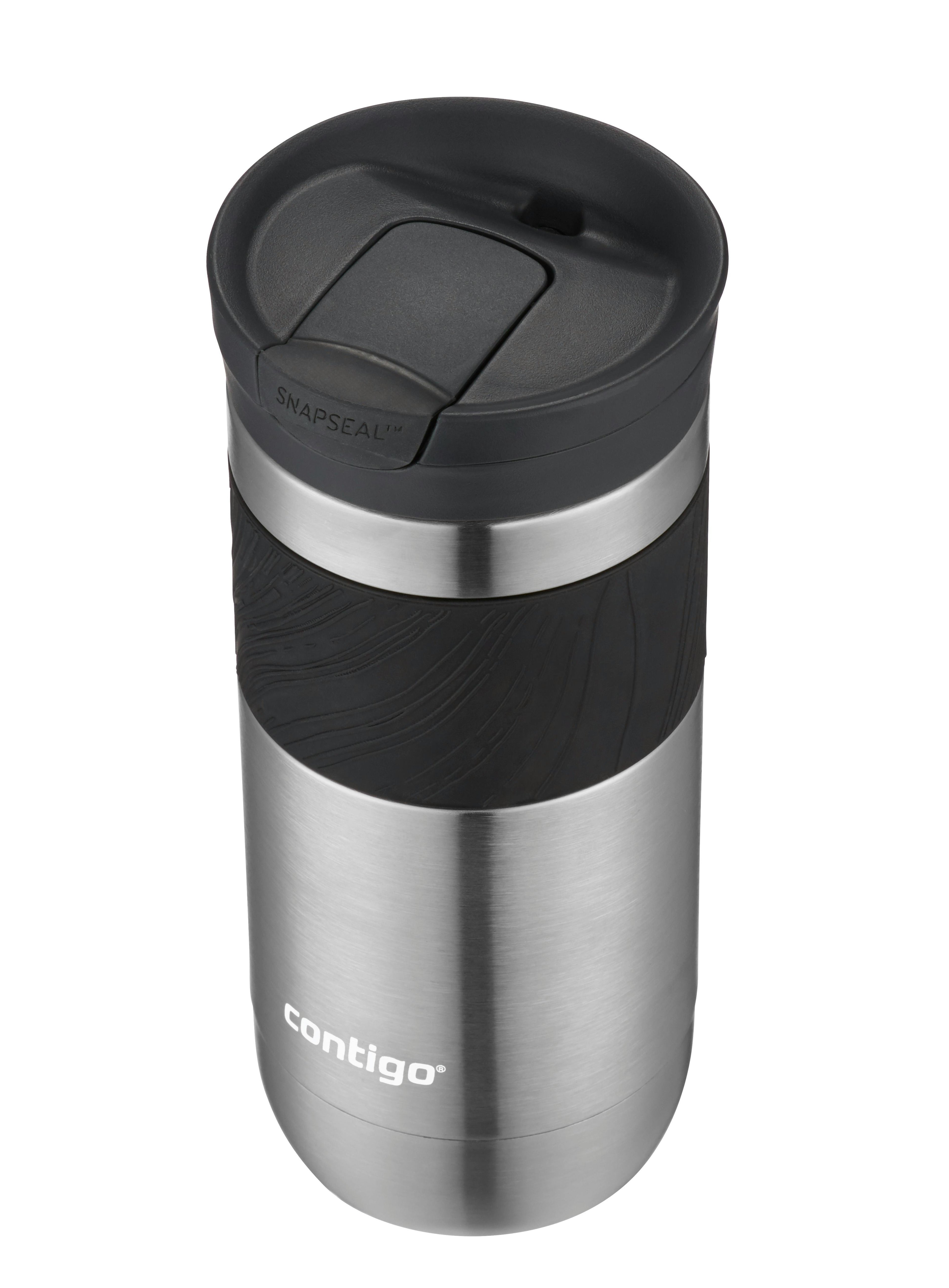 Byron 2.0 Stainless Steel Travel Mug with SNAPSEAL Lid and Grip, 16oz