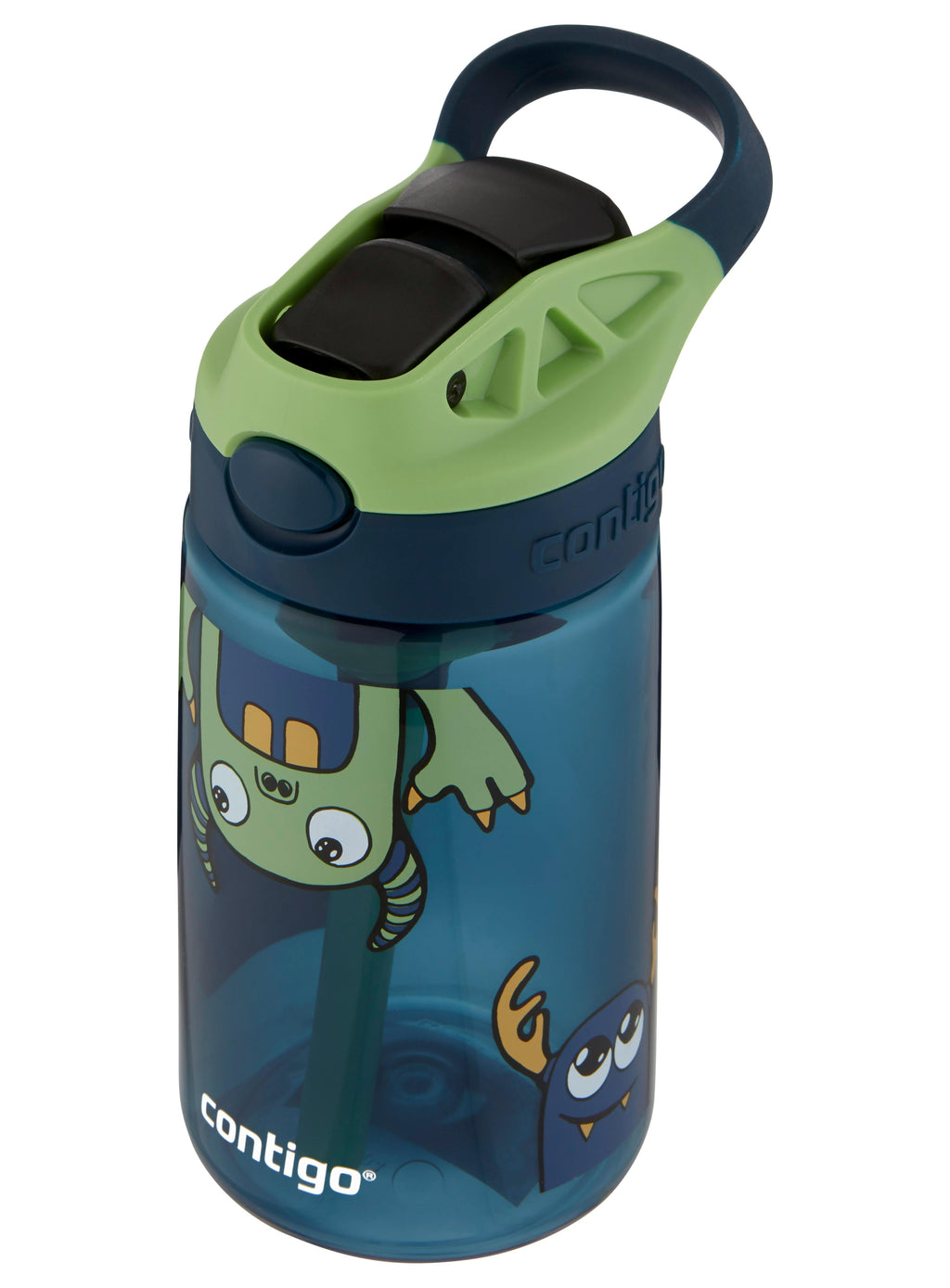 Kids Straw Water Bottle with AUTOSPOUT Lid, 14oz
