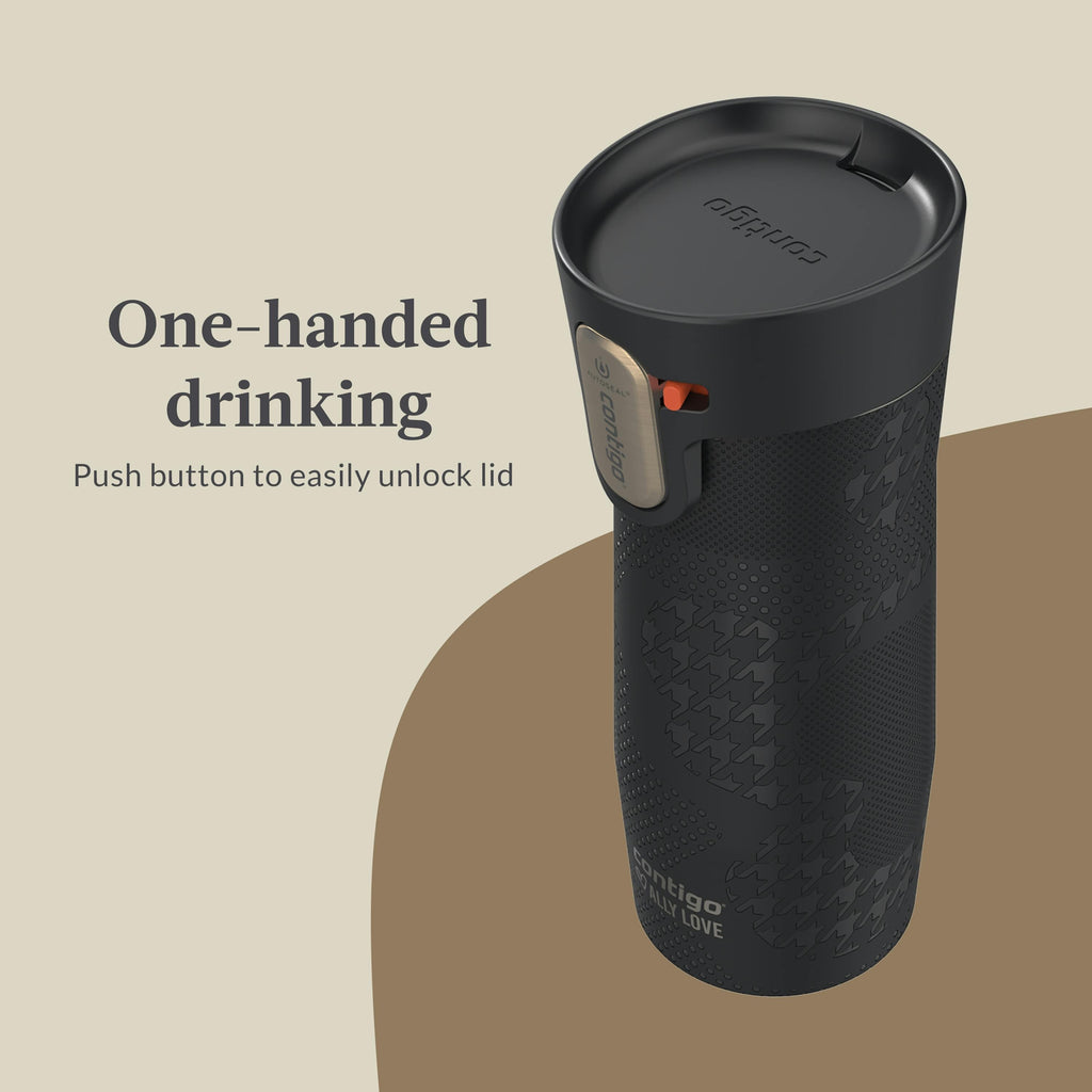 x Ally Love West Loop 3.0 Stainless Steel Travel Mug with AUTOSEAL Easy-Clean Lid, 16oz