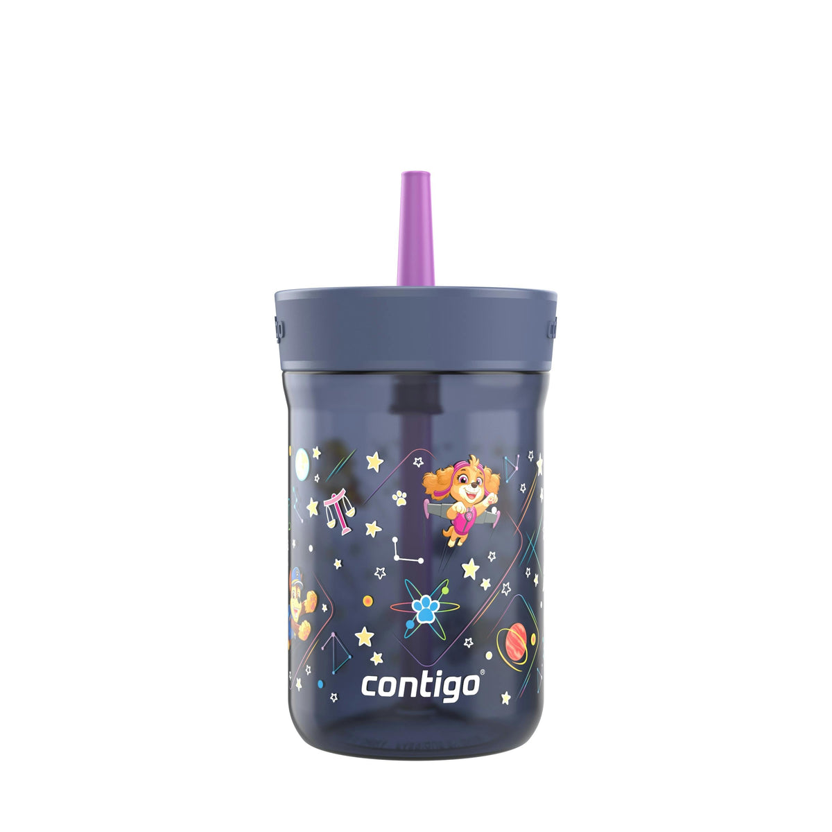 Kids’ Leighton Straw Tumbler with Spill-Proof Leak-Proof Lid, 14oz