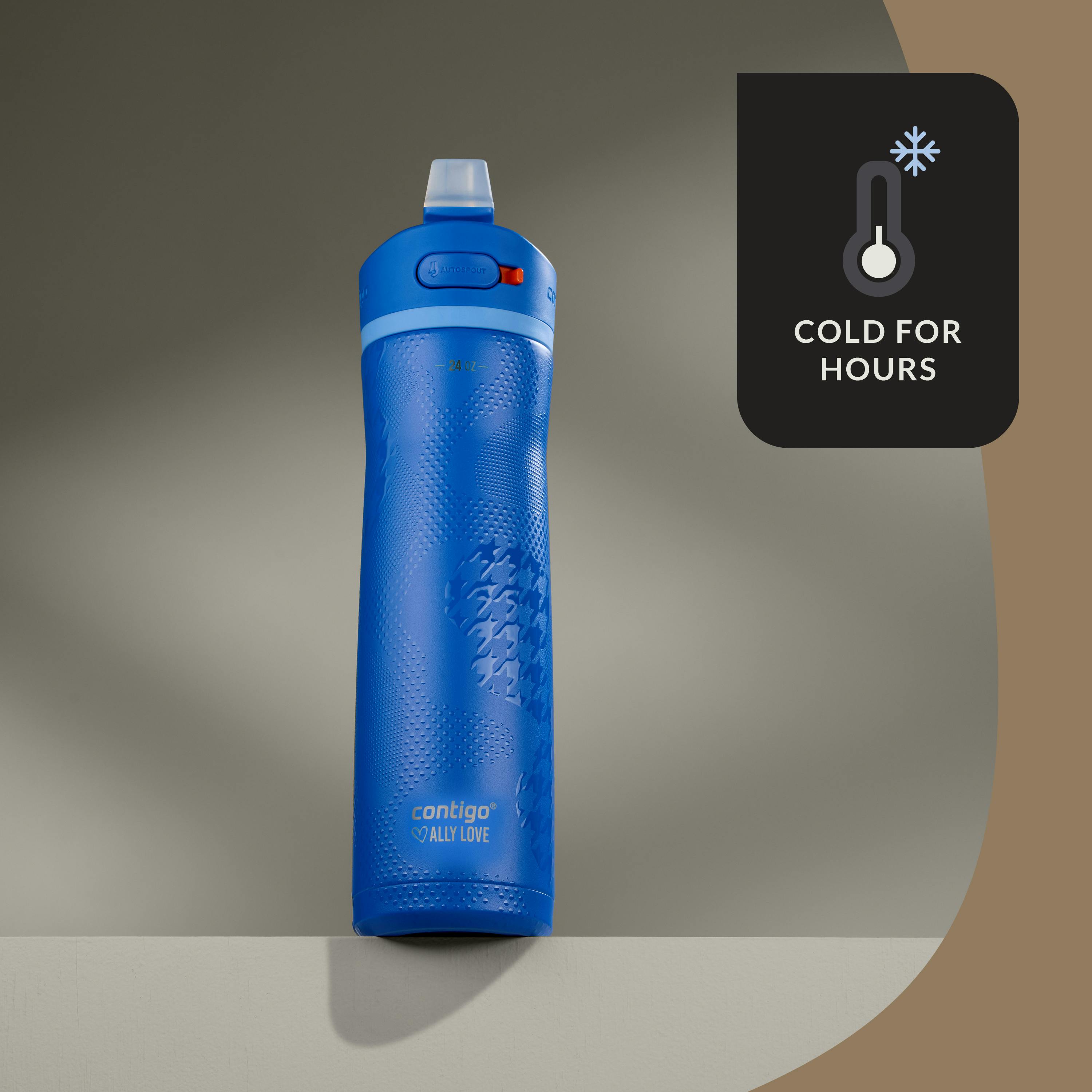 x Ally Love Ashland Chill 2.0 Stainless Steel Water Bottle with AUTOSPOUT Lid, 24oz