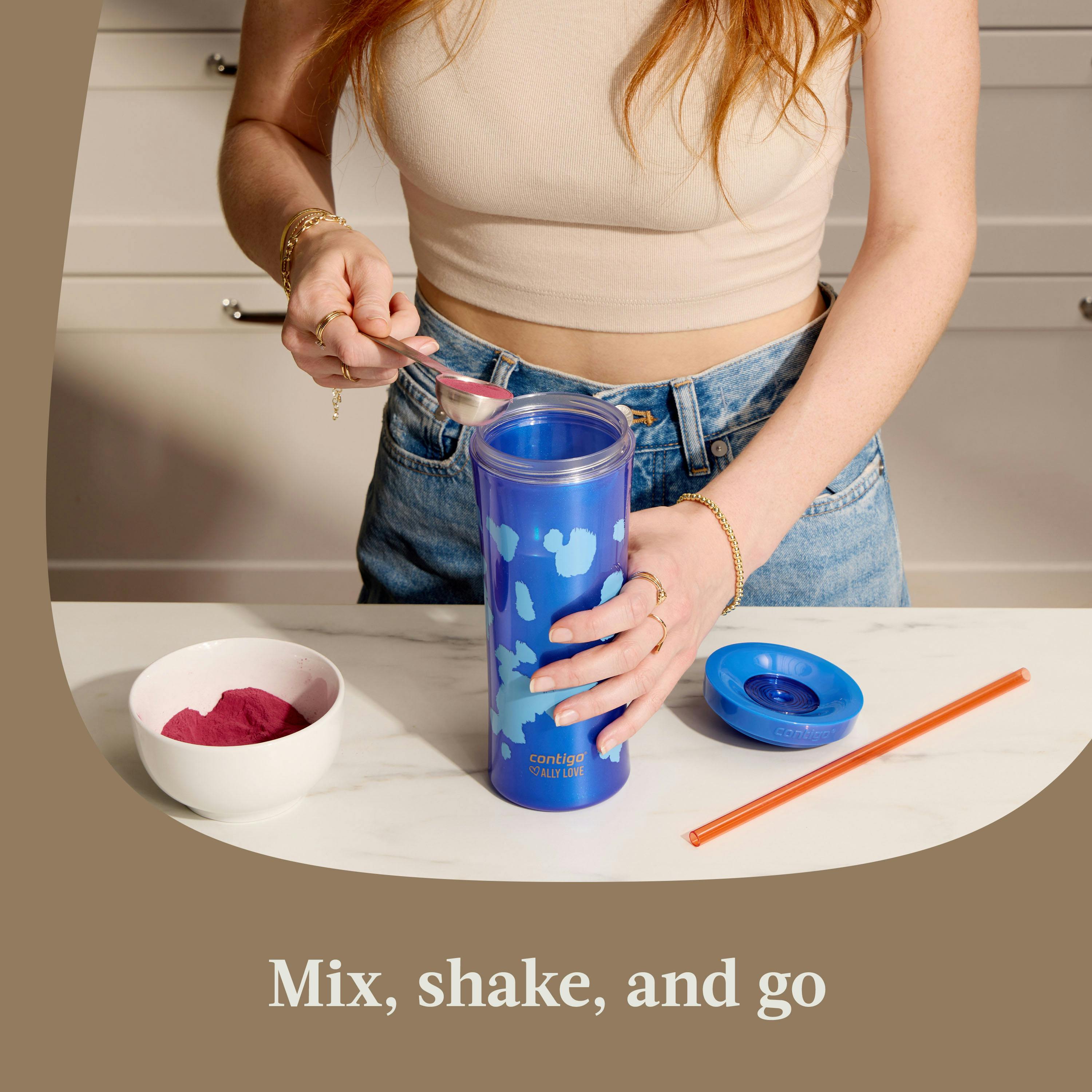 x Ally Love Streeterville AUTOCLOSE Shake & Go Tumbler, 20oz