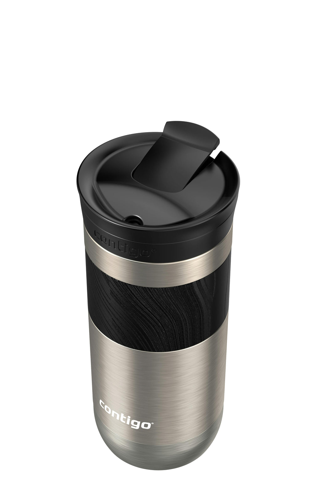 Byron 2.0 Stainless Steel Travel Mug with SNAPSEAL Lid and Grip, 16oz