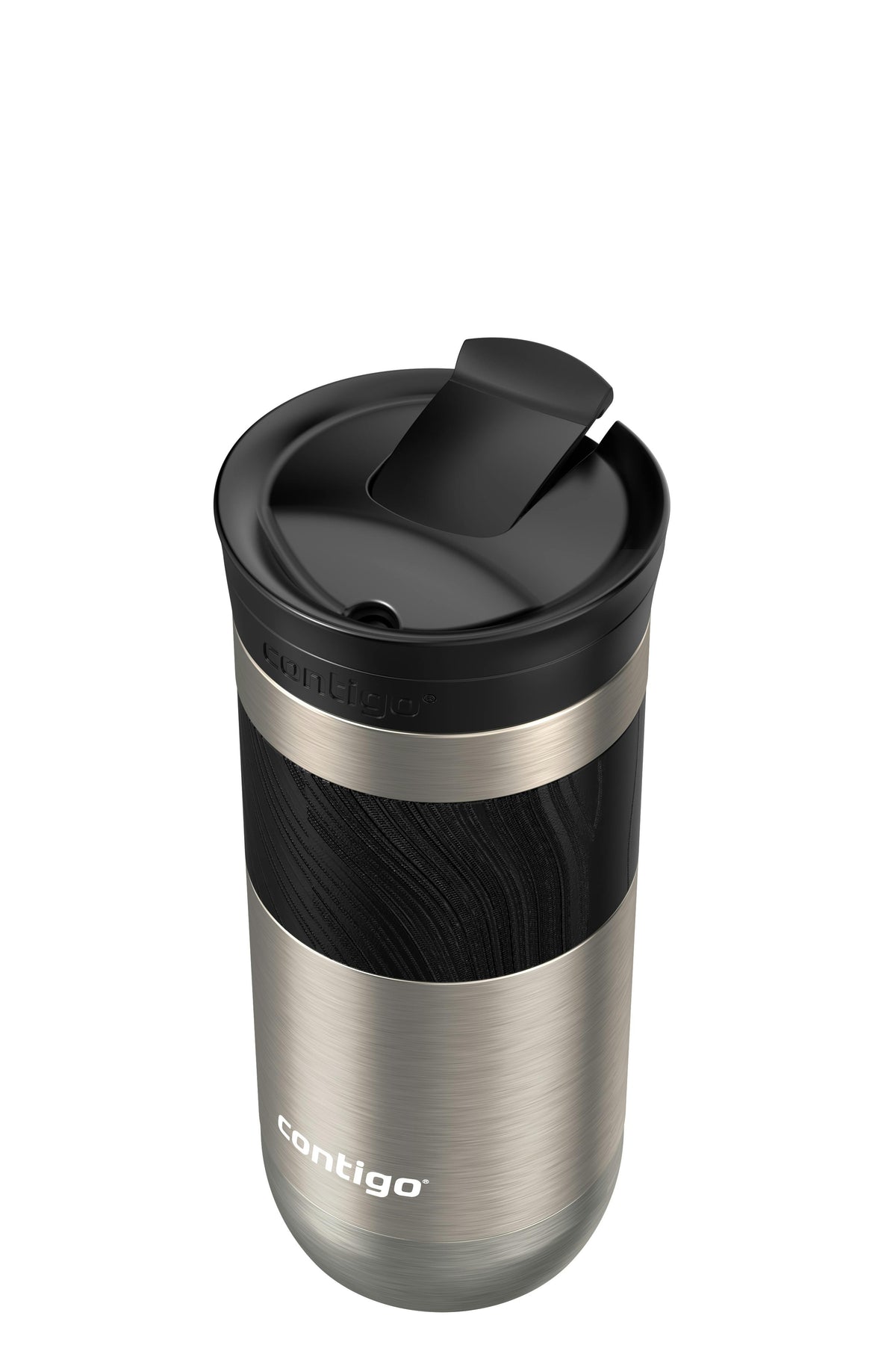 Byron 2.0 Stainless Steel Travel Mug with SNAPSEAL Lid and Grip, 16oz