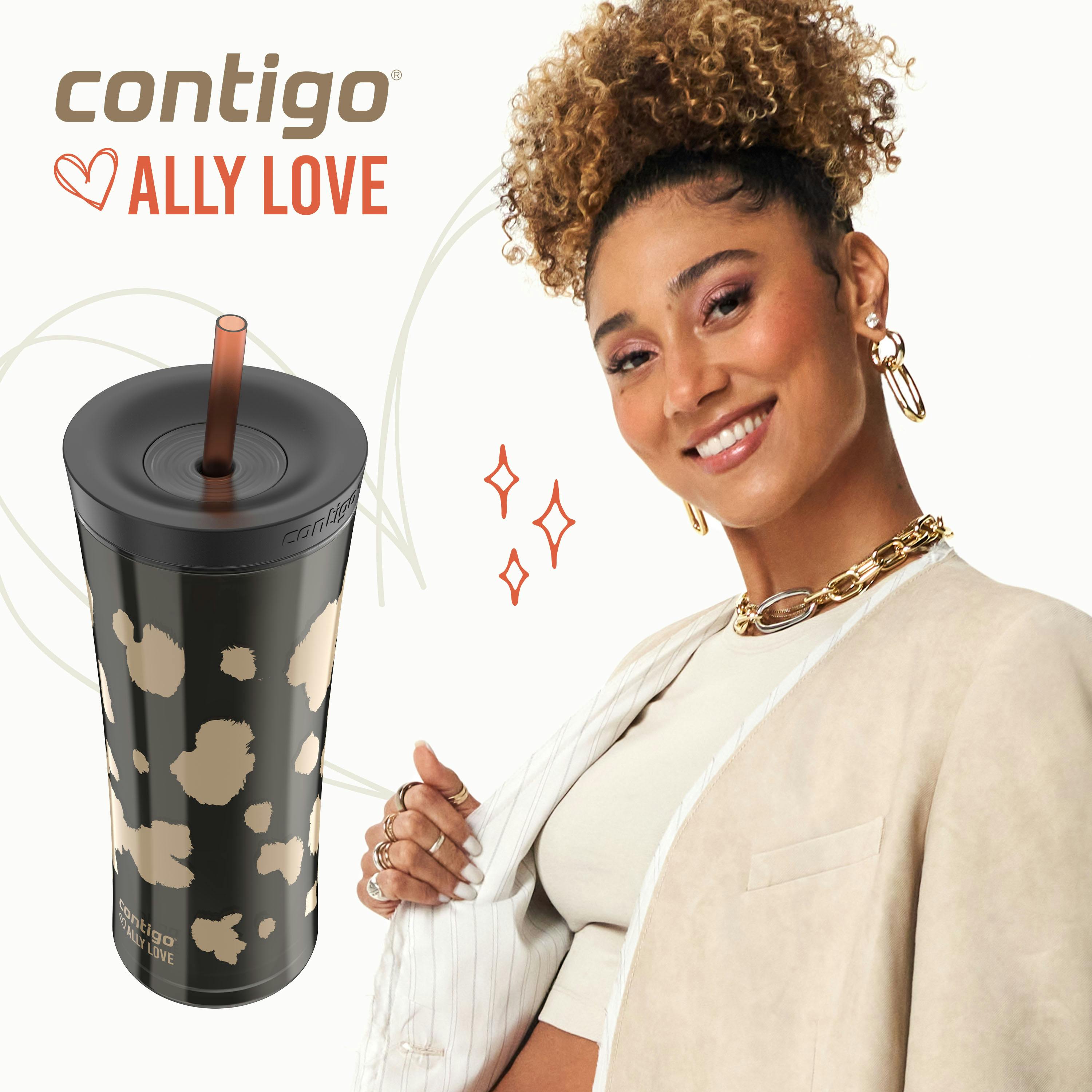 x Ally Love Streeterville AUTOCLOSE Shake & Go Tumbler, 20oz