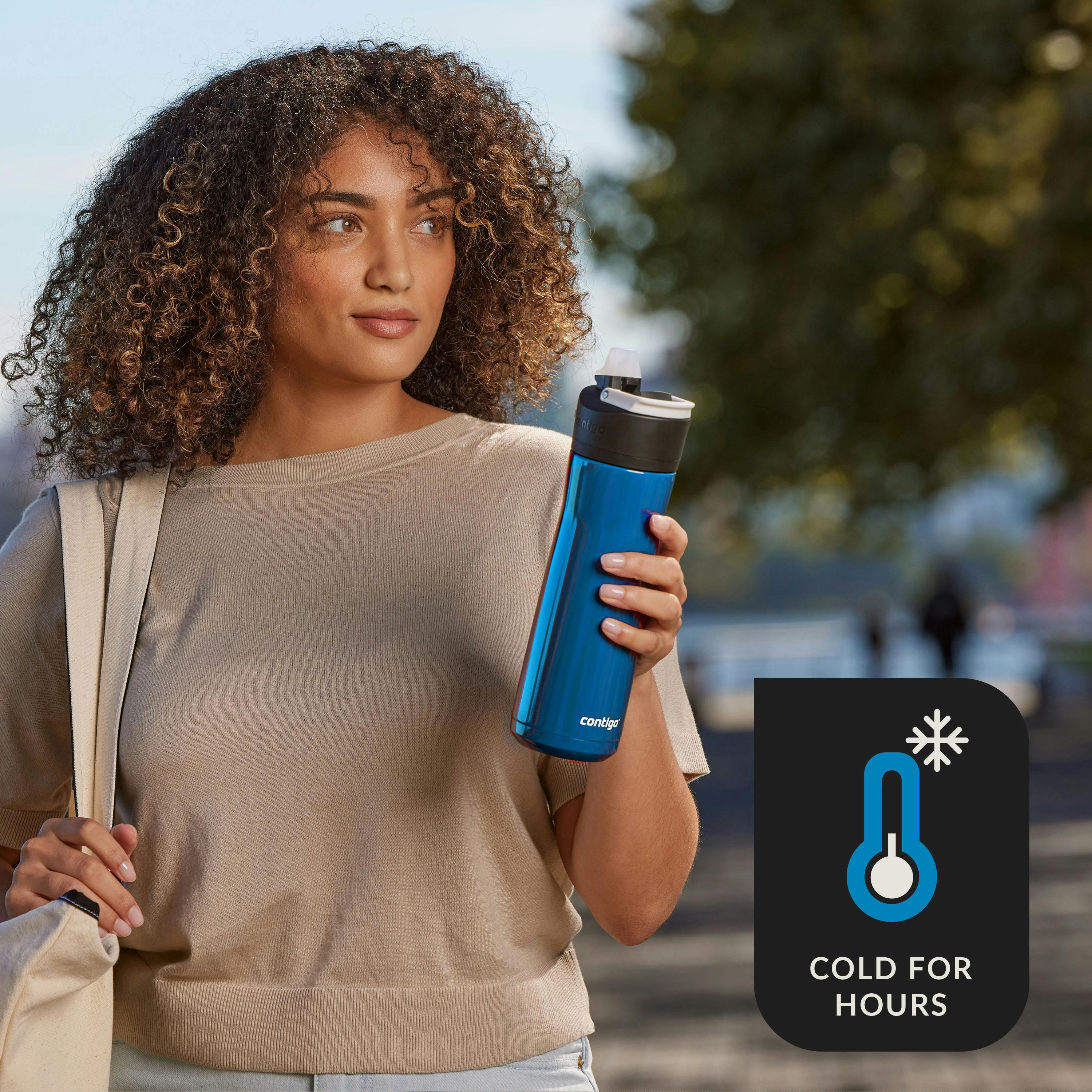 Ashland Chill 2.0 Stainless Steel Water Bottle with AUTOSPOUT Lid, 24oz