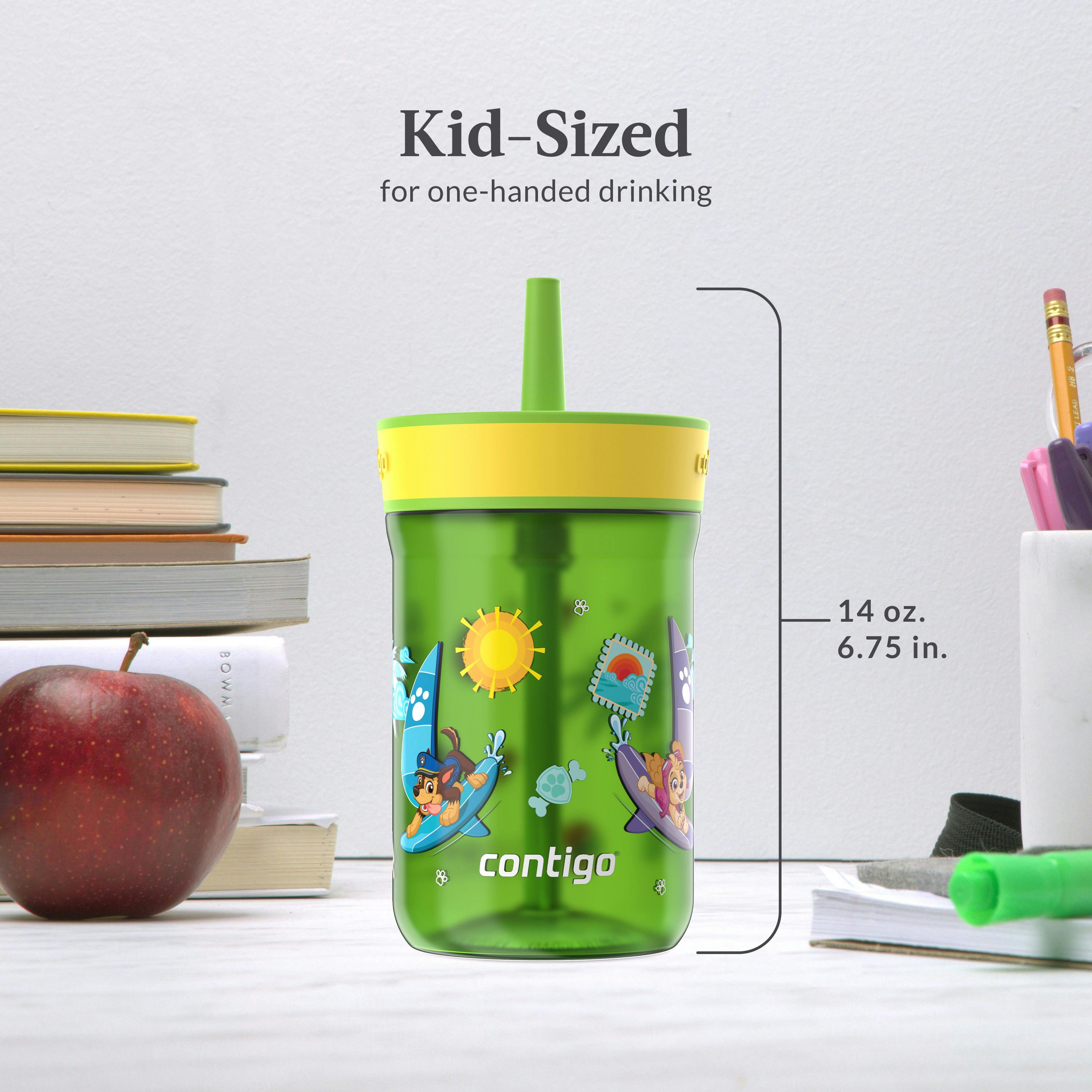 Kids’ Leighton Straw Tumbler with Spill-Proof Leak-Proof Lid, 14oz